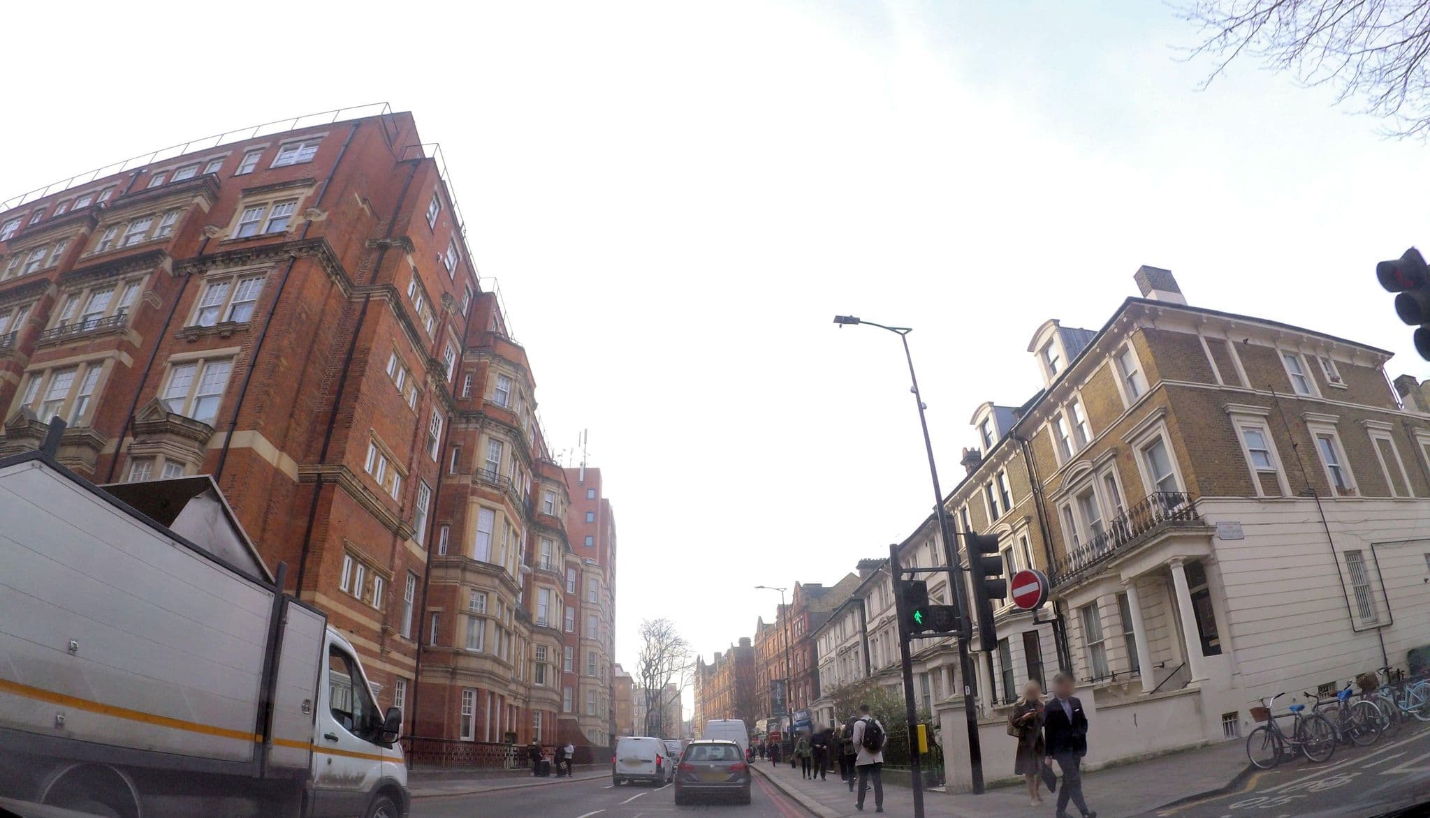 Street view near The Mansion Apartments by Mansley, Earls Court