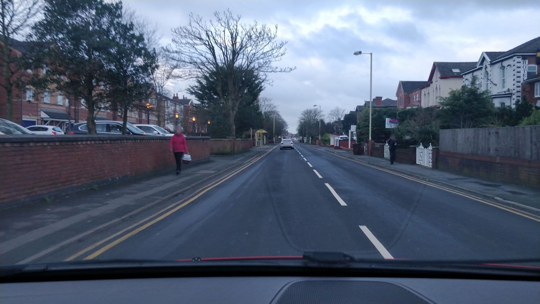 Street view near Balmoral Lodge Hotel, Southport — © davidsong (CC BY-SA · Mapillary)