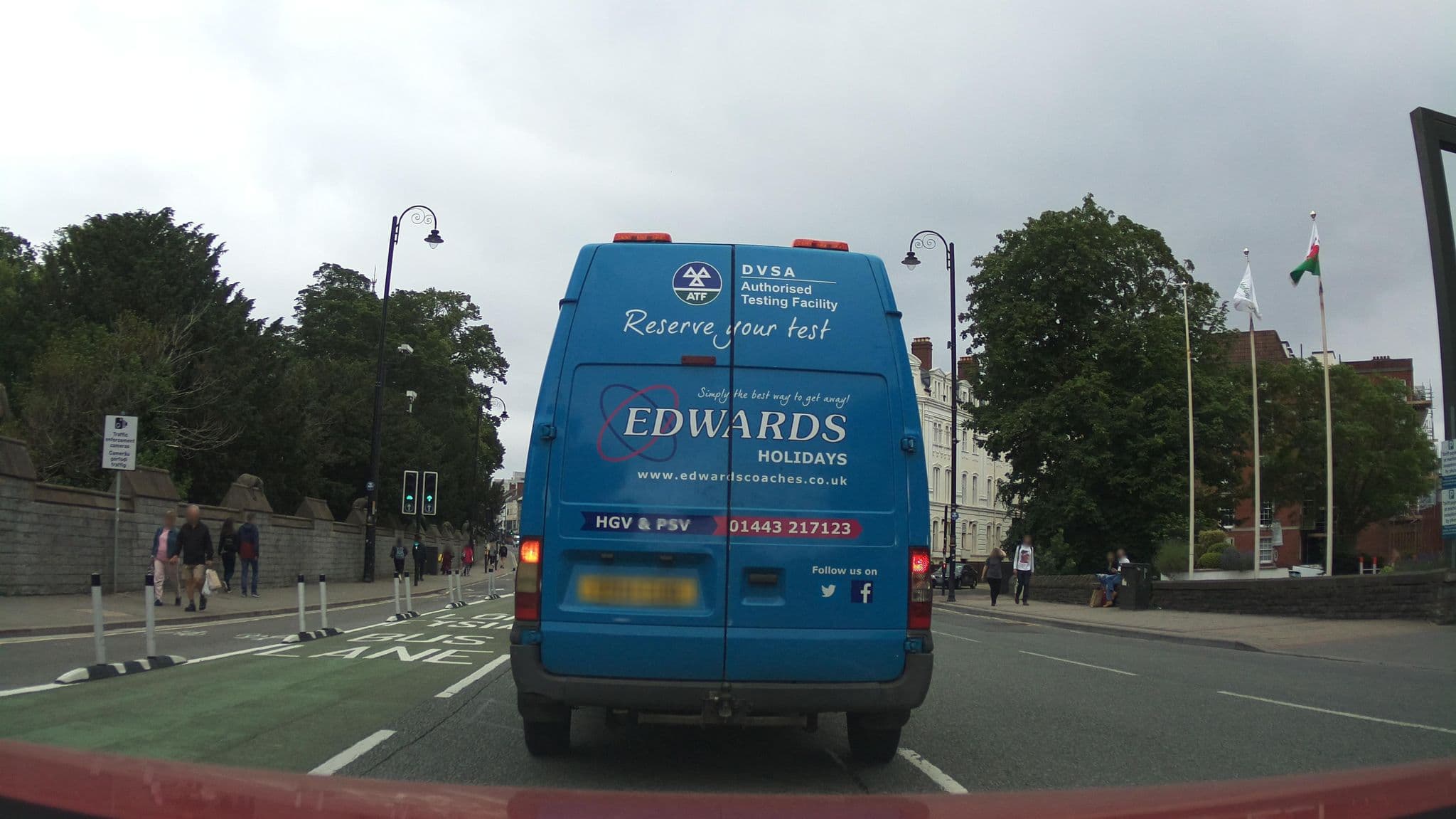 Street view near Holiday Inn, Cardiff — © southglos (CC BY-SA · Mapillary)