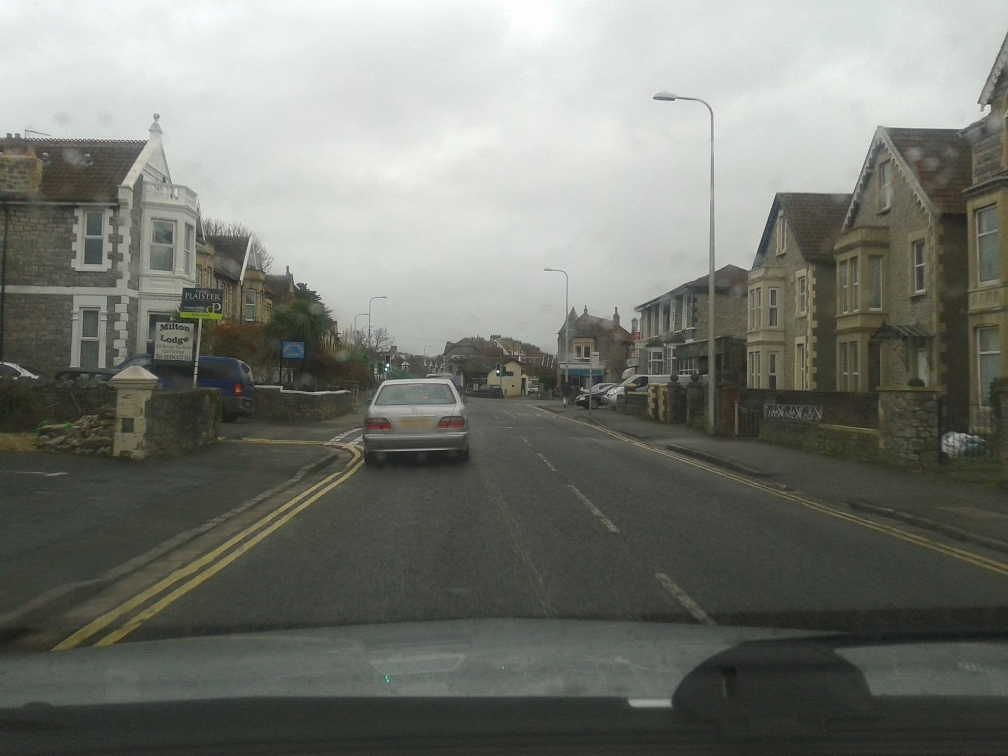Street view near Milton Lodge Guest House, Weston-super-Mare — © chunkymonkey909 (CC BY-SA · Mapillary)