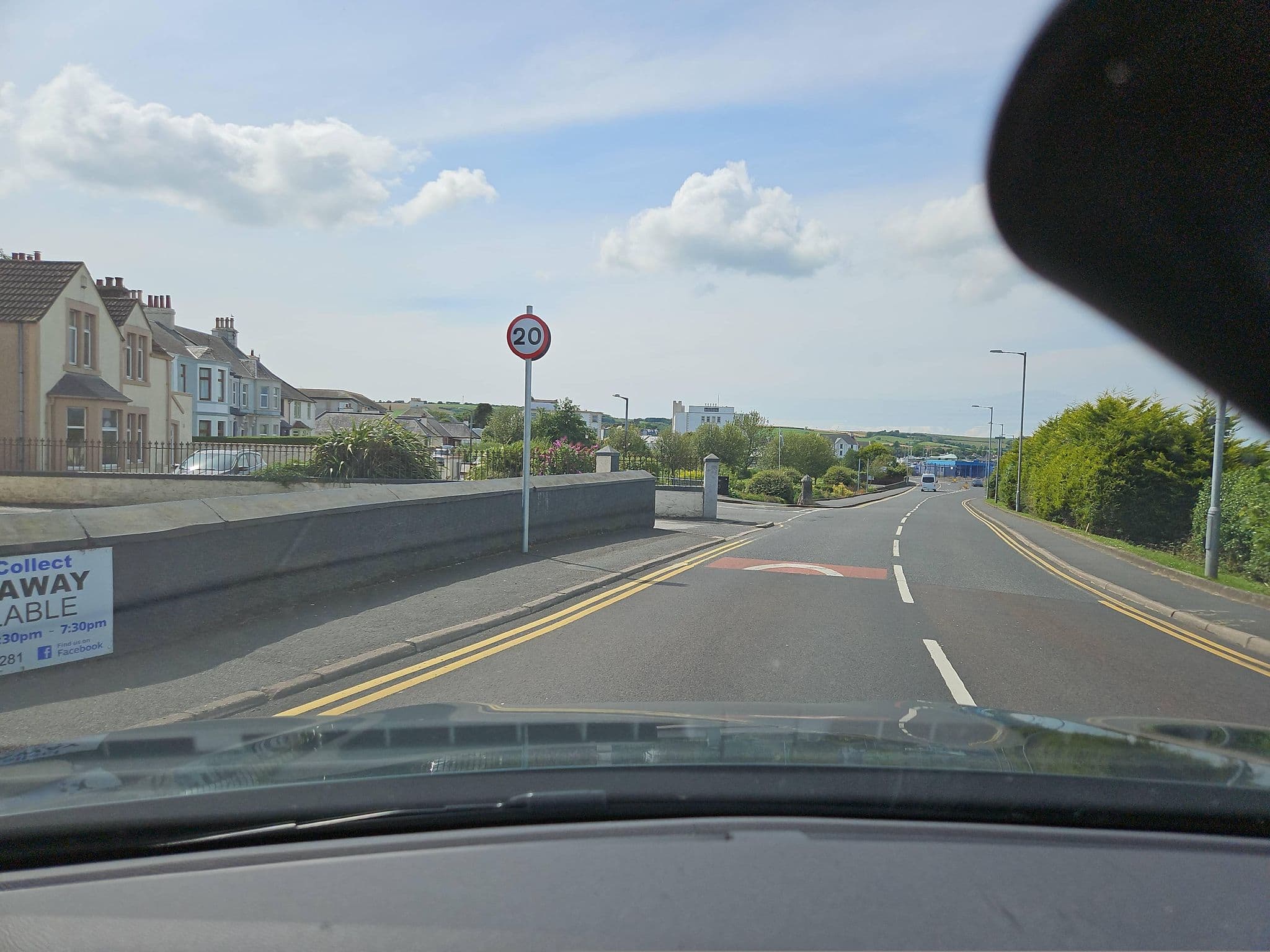 Street view near Craignelder Hotel, Stranraer — © toho (CC BY-SA · Mapillary)