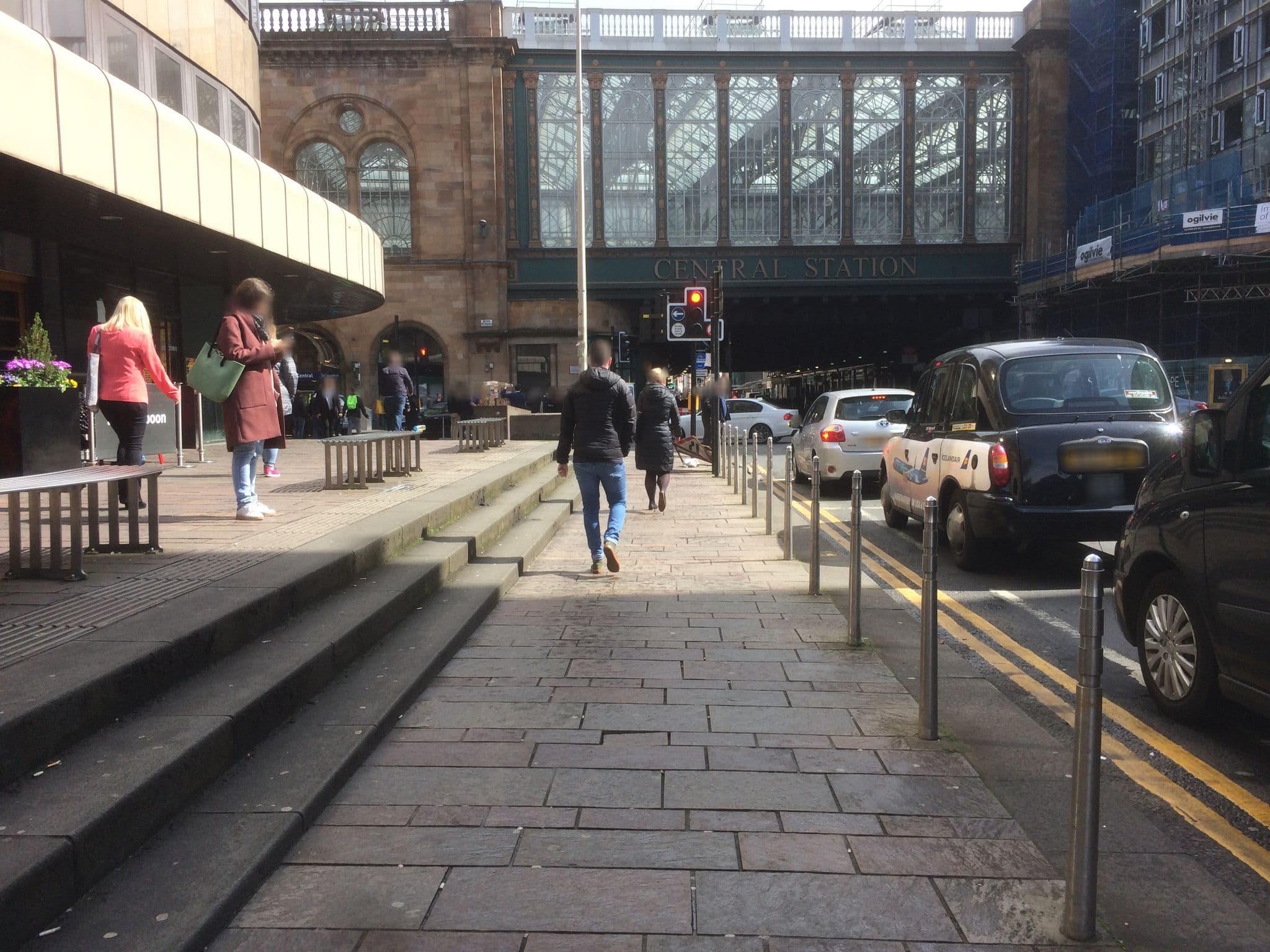Street view near YOTEL Glasgow, Glasgow — © gmc (CC BY-SA · Mapillary)