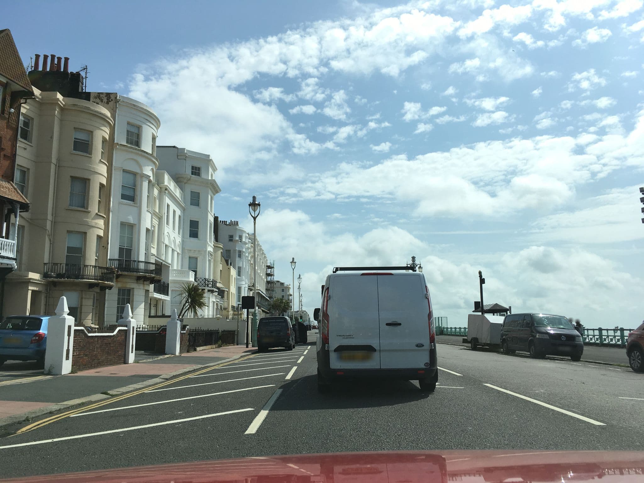 Street view near The Lanes Hotel, Brighton