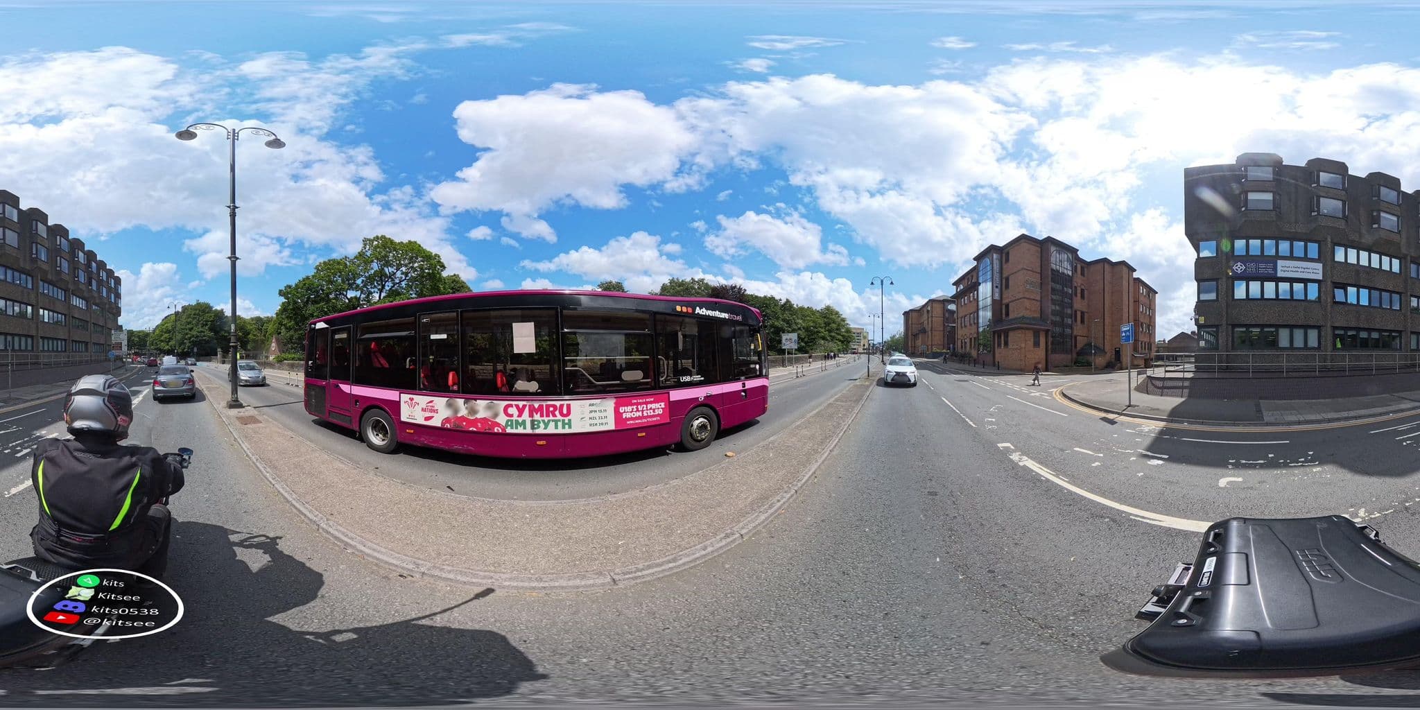 Street view near No 73 by Coffi Co, Cardiff — © kits (CC BY-SA · Mapillary)