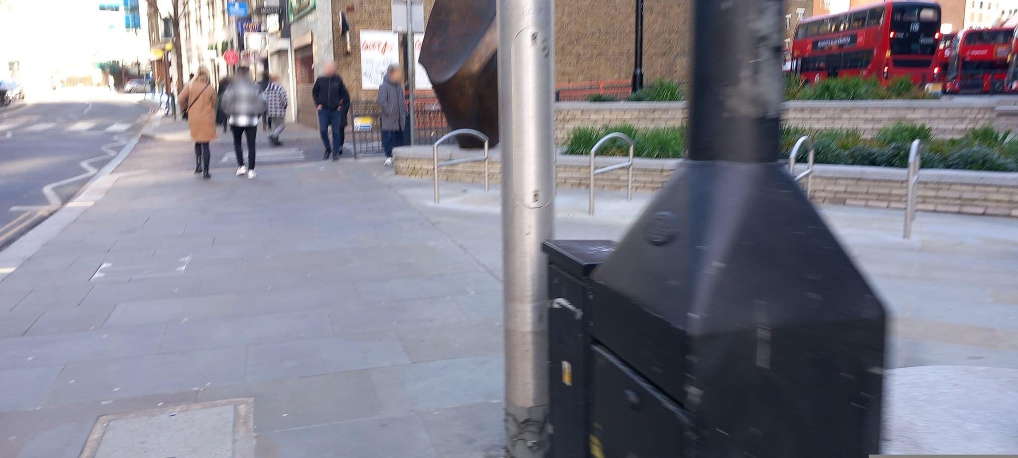 Street view near Canopy by Hilton London City, Whitechapel — © rskedgell (CC BY-SA · Mapillary)