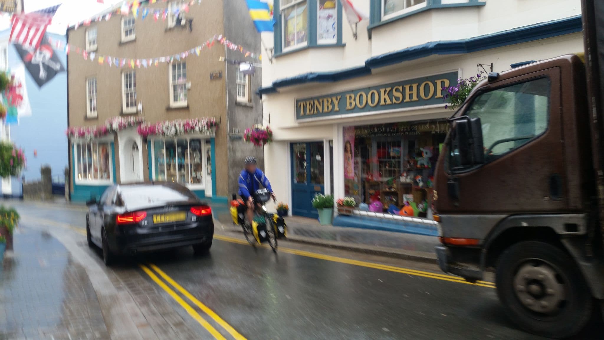 Street view near Tenby House Hotel, Tenby — © matth81 (CC BY-SA · Mapillary)