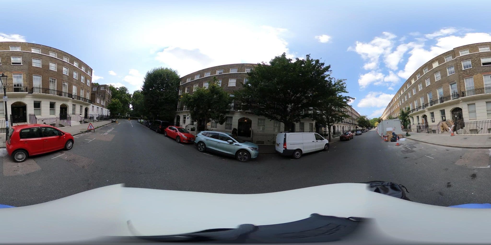 Street view near Pickwick Hall Hostel, Holborn — © NatchaponJ (CC BY-SA · Mapillary)