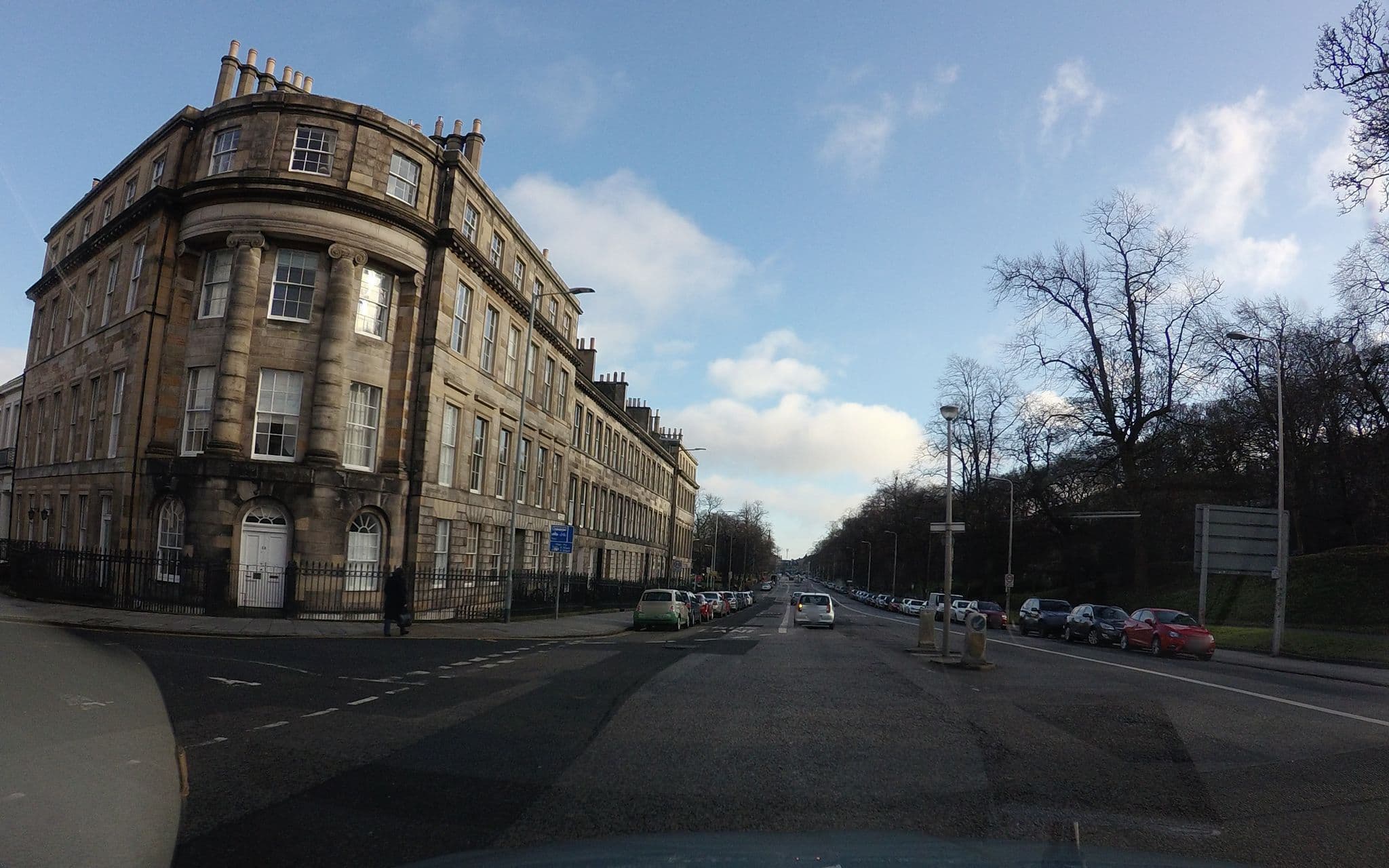 Street view near Lantern Guest House, Edinburgh