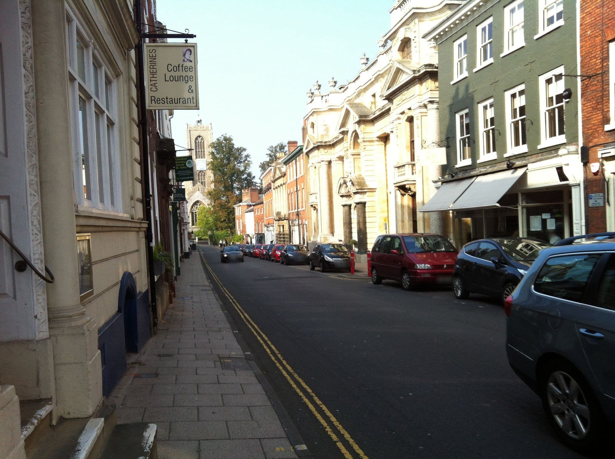 Street view near St Giles B&B, Norwich — © miguel_andrade (CC BY-SA · Mapillary)