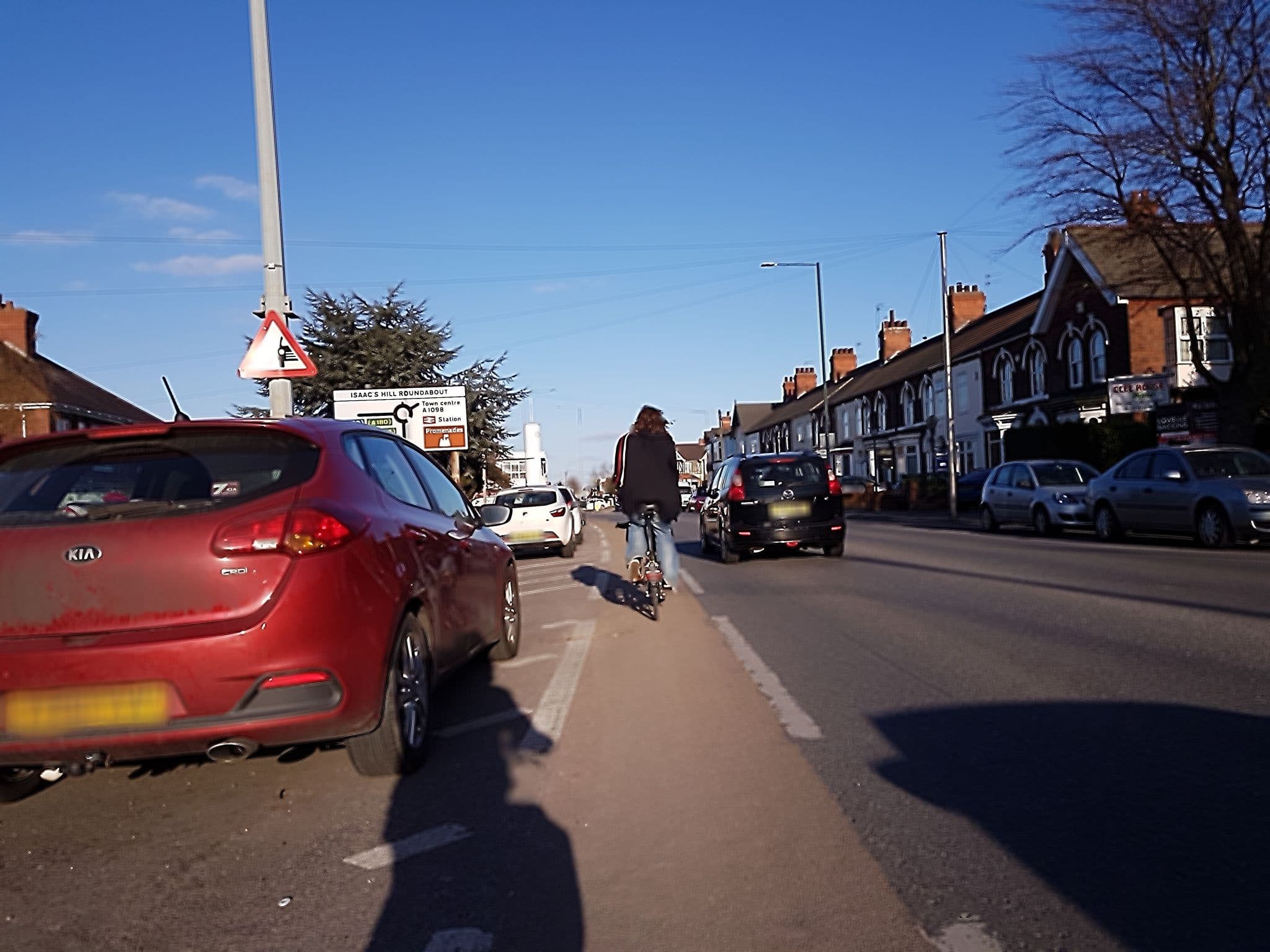 Street view near Clee Hotel, Cleethorpes — © cyclestreets (CC BY-SA · Mapillary)