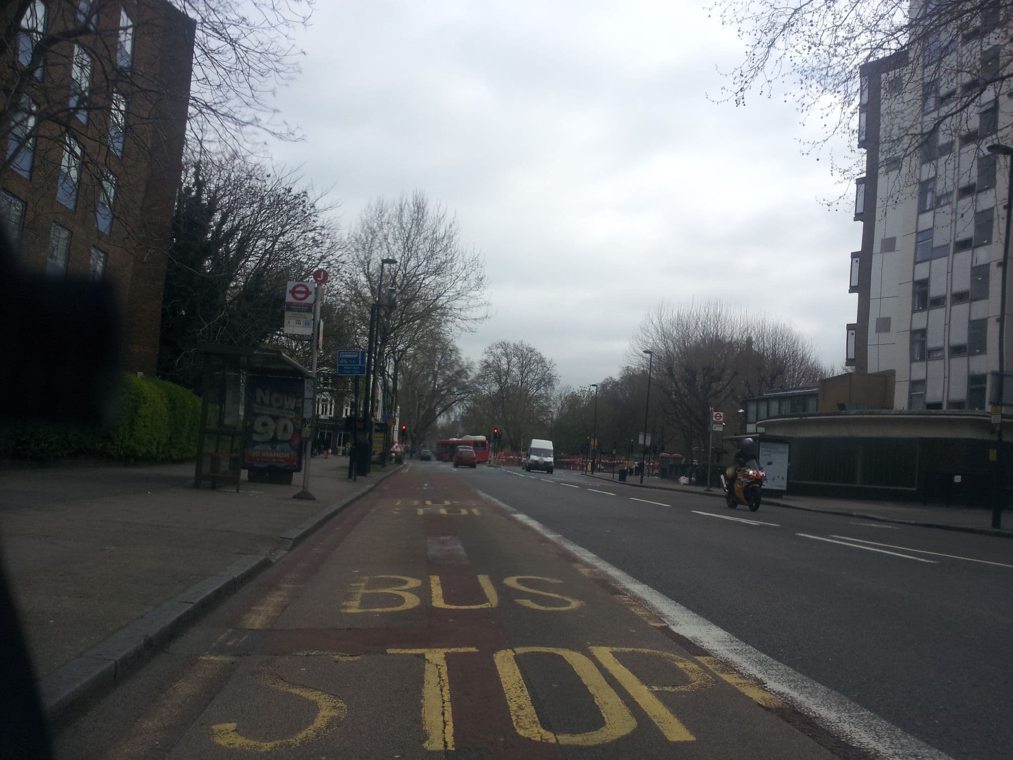 Street view near Premier Inn, Lambeth — © paulbiv (CC BY-SA · Mapillary)