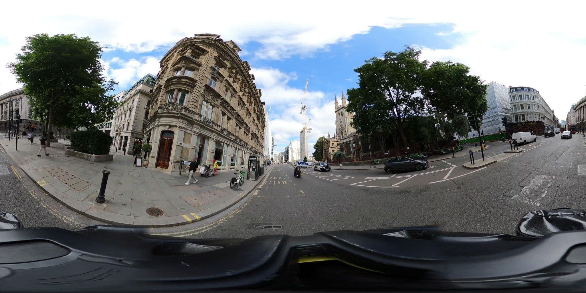 Street view near Hyde London City, Barbican — © NatchaponJ (CC BY-SA · Mapillary)