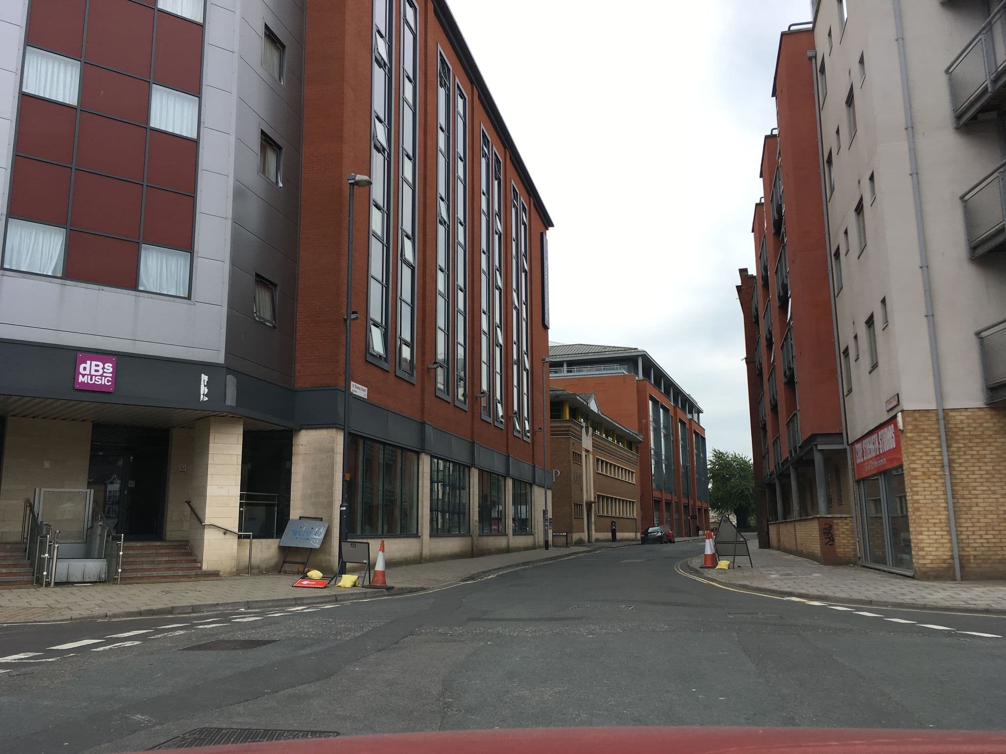 Street view near Travelodge, Bristol
