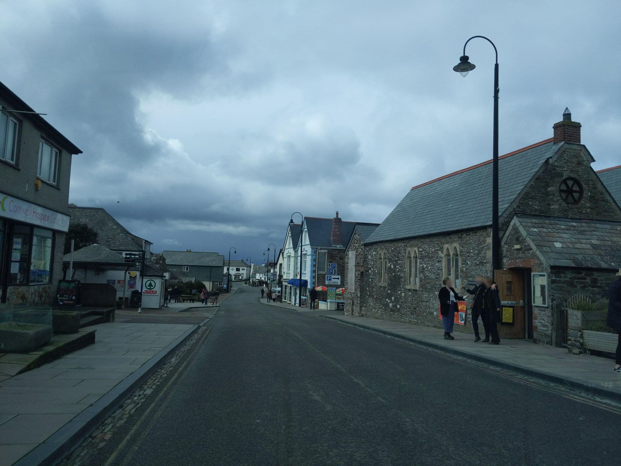 Street view near Gordon House B&B, Tintagel — © WaggyDog (CC BY-SA · Mapillary)