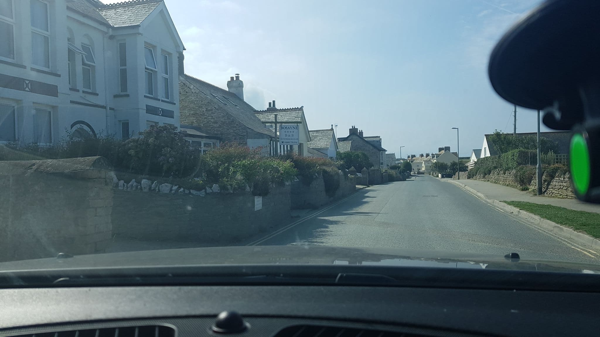 Street view near Pendrin Guest House, Tintagel — © themadcabbie (CC BY-SA · Mapillary)