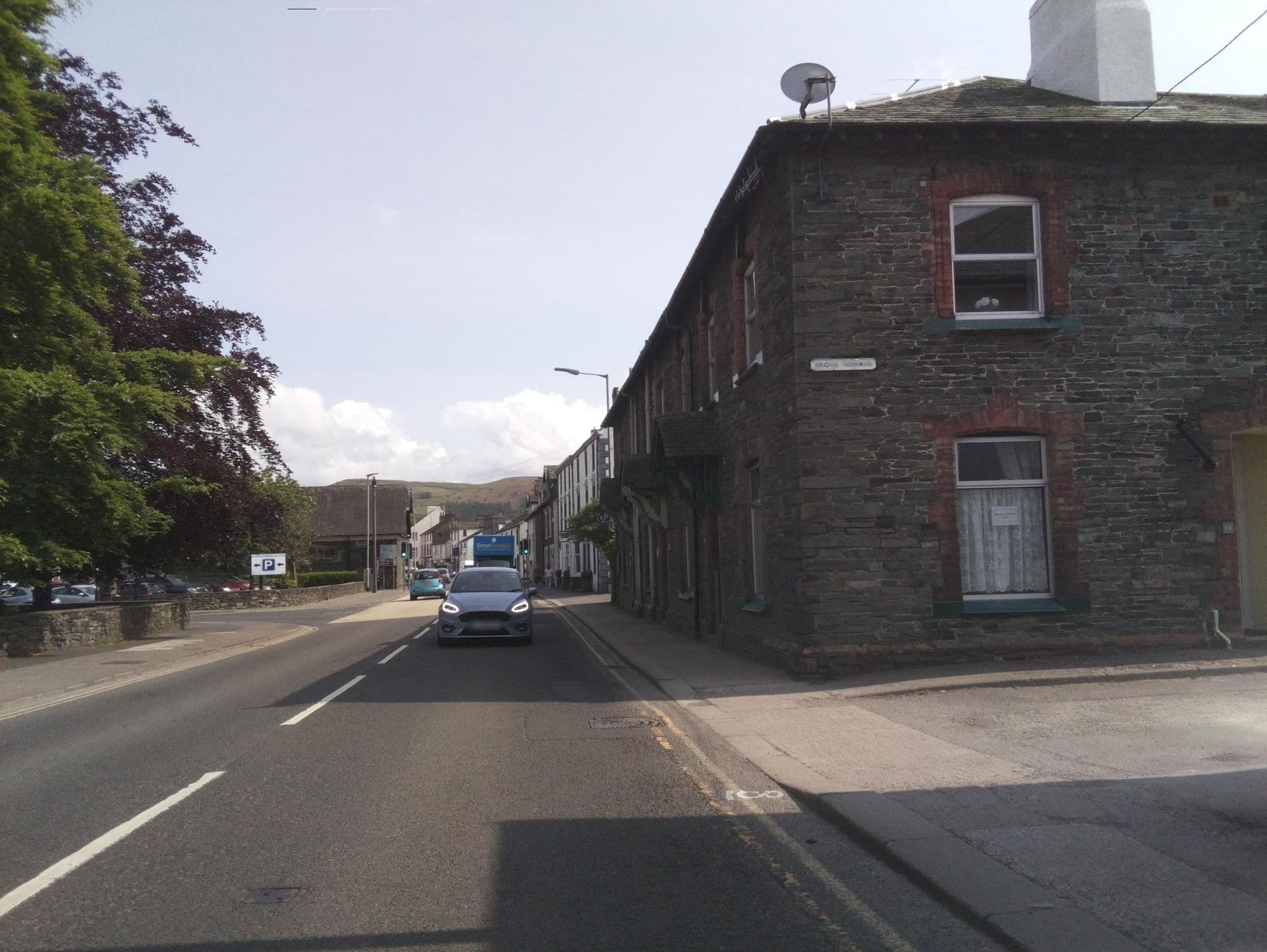 Street view near James's Cottage, Keswick