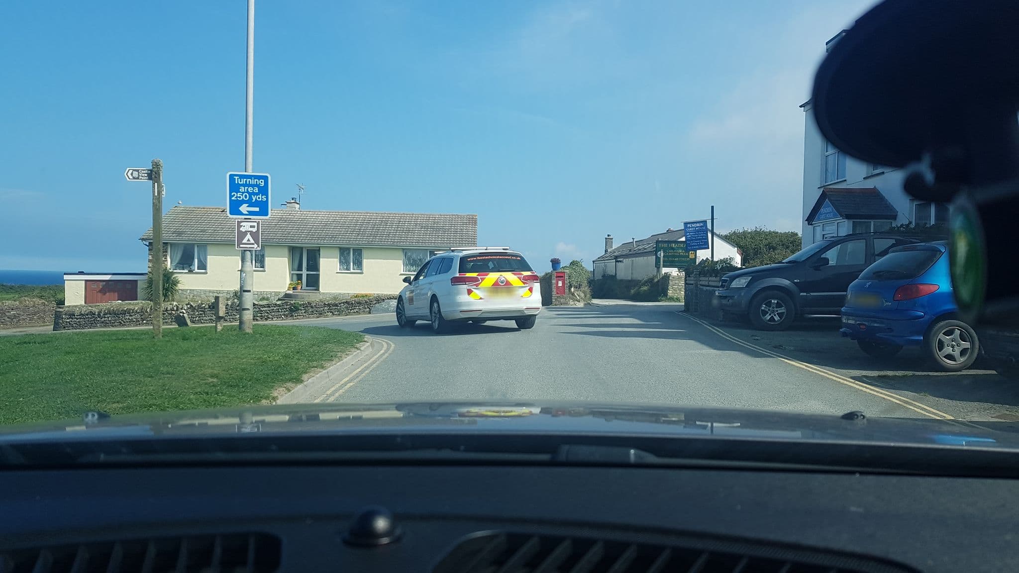 Street view near Bosayne Guest House, Tintagel — © themadcabbie (CC BY-SA · Mapillary)