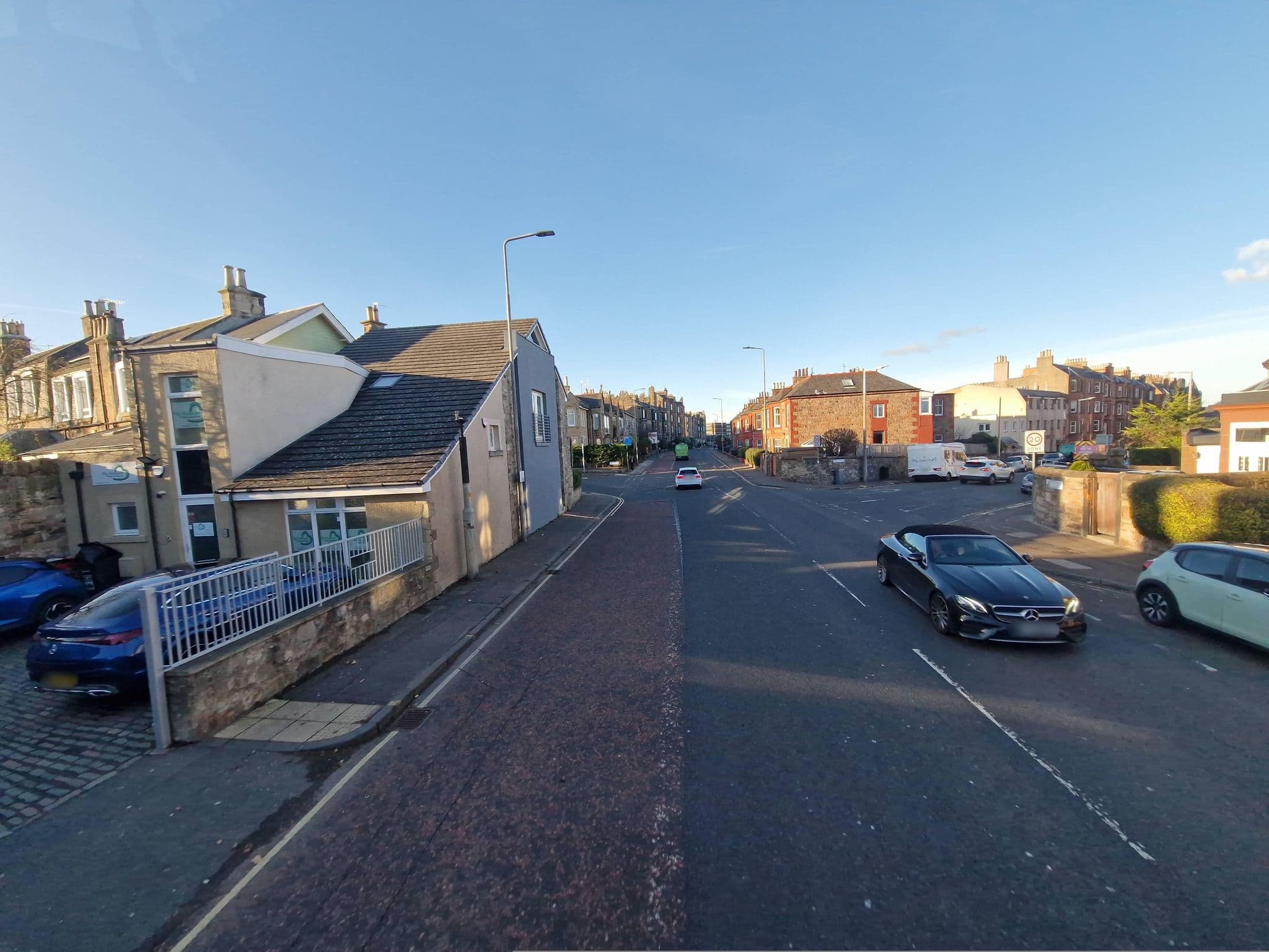 Street view near Sailte House, Edinburgh