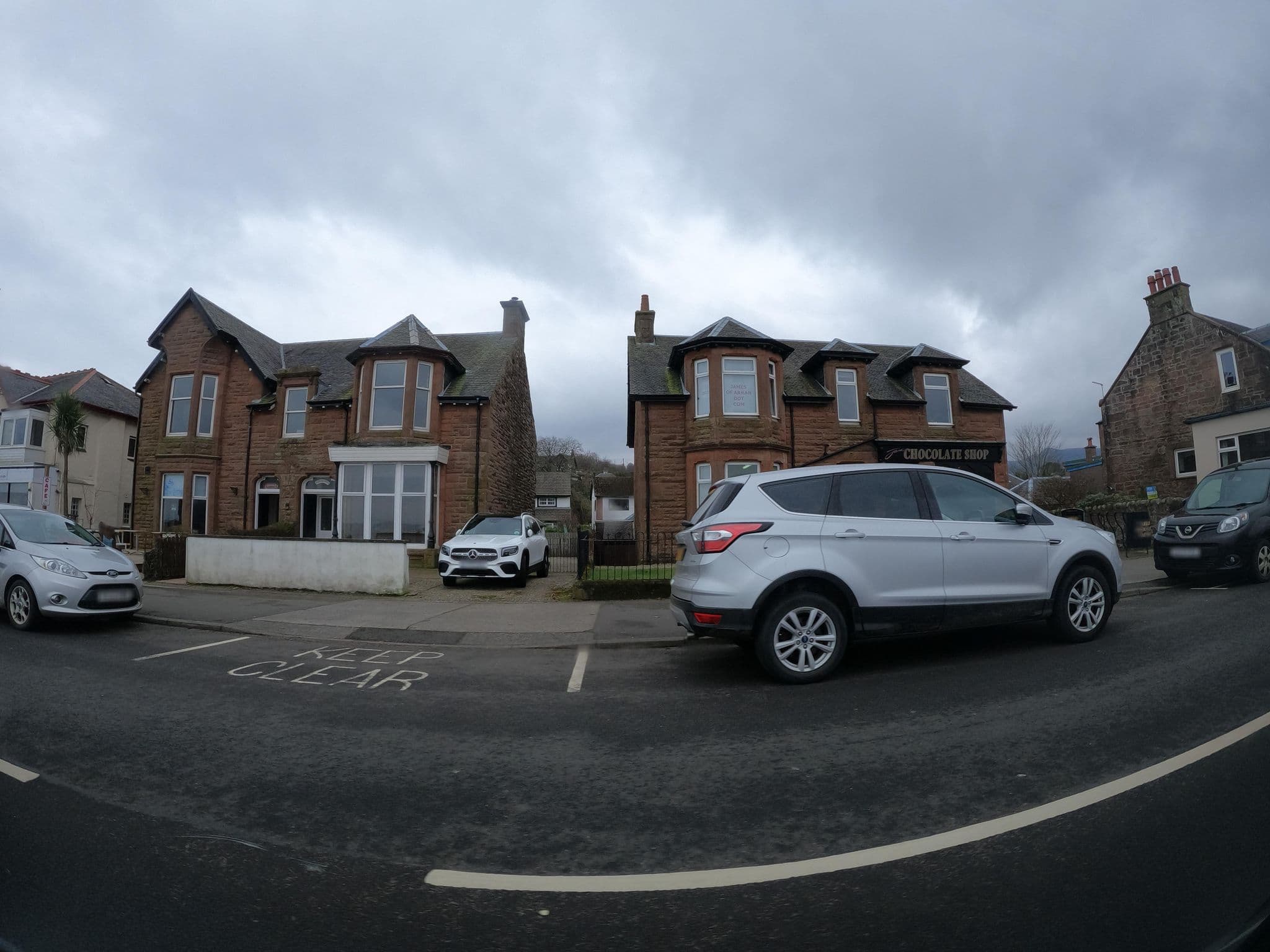 Street view near Hunters Guest House, Isle of Arran — © hobgoblin (CC BY-SA · Mapillary)