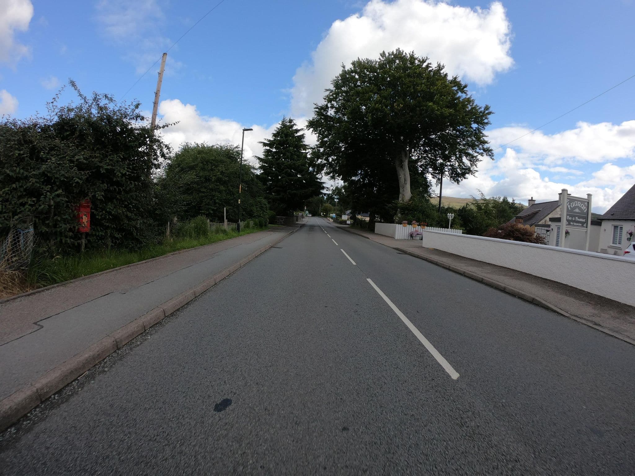 Street view near Fuaran, Portree