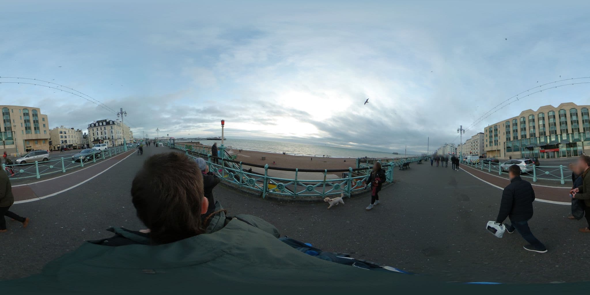 Street view near Leonardo Royal Hotel, Brighton