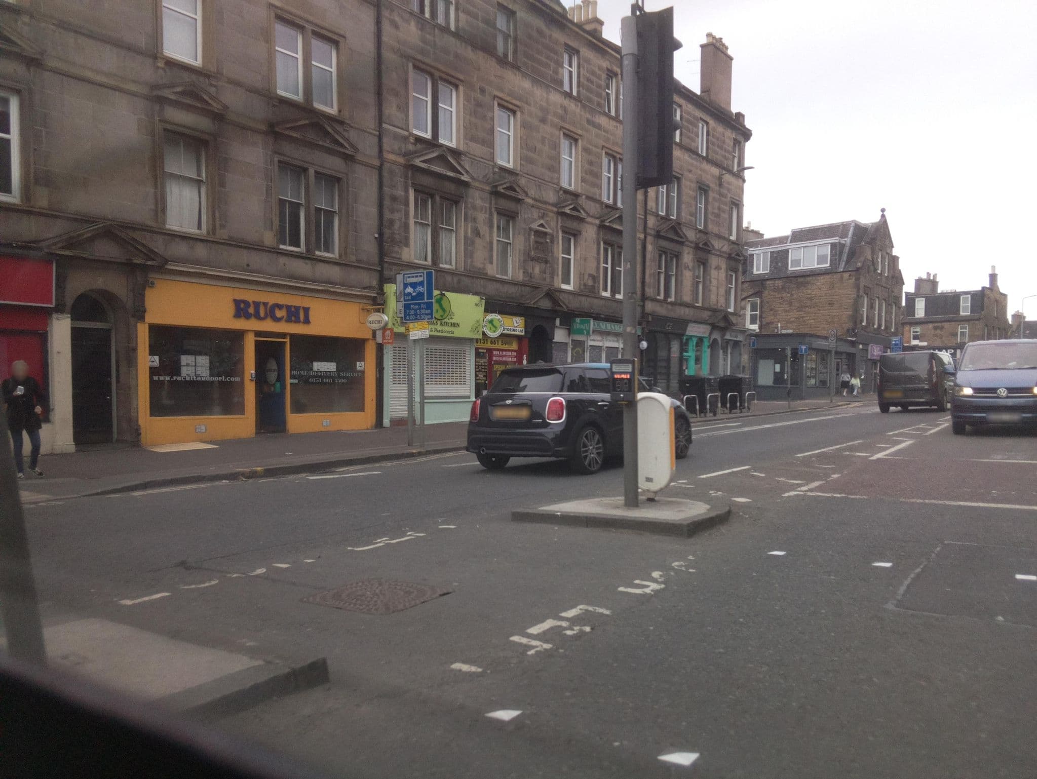 Street view near Elgin House Apartments, Edinburgh