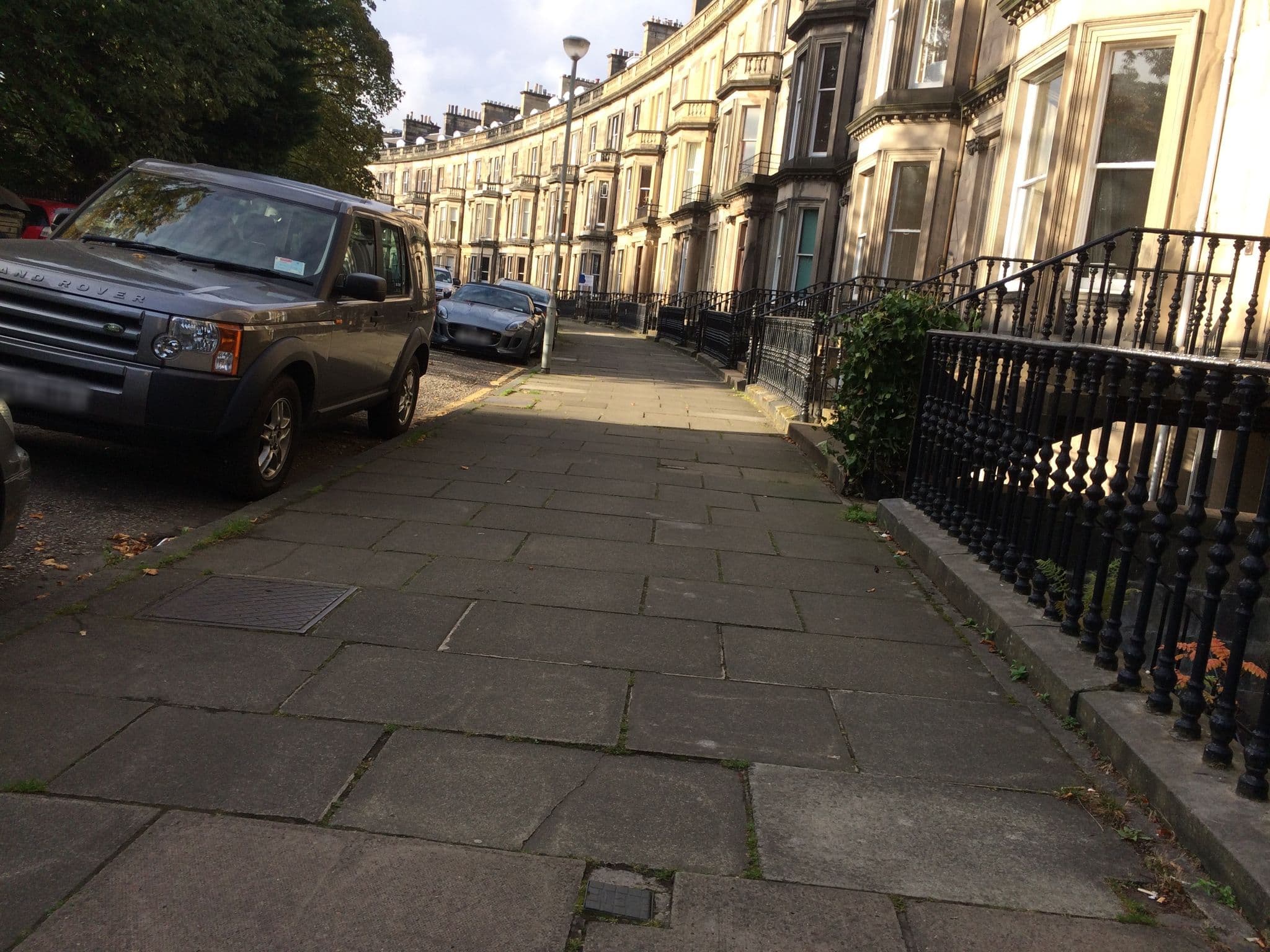 Street view near Grosvenor Suites, Edinburgh — © drnoble (CC BY-SA · Mapillary)