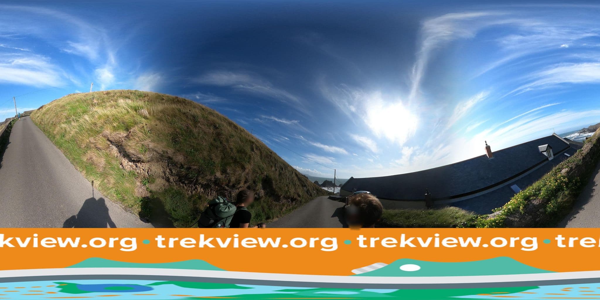 Street view near Hartland Quay Hotel, Flexbury — © trekviewed (CC BY-SA · Mapillary)