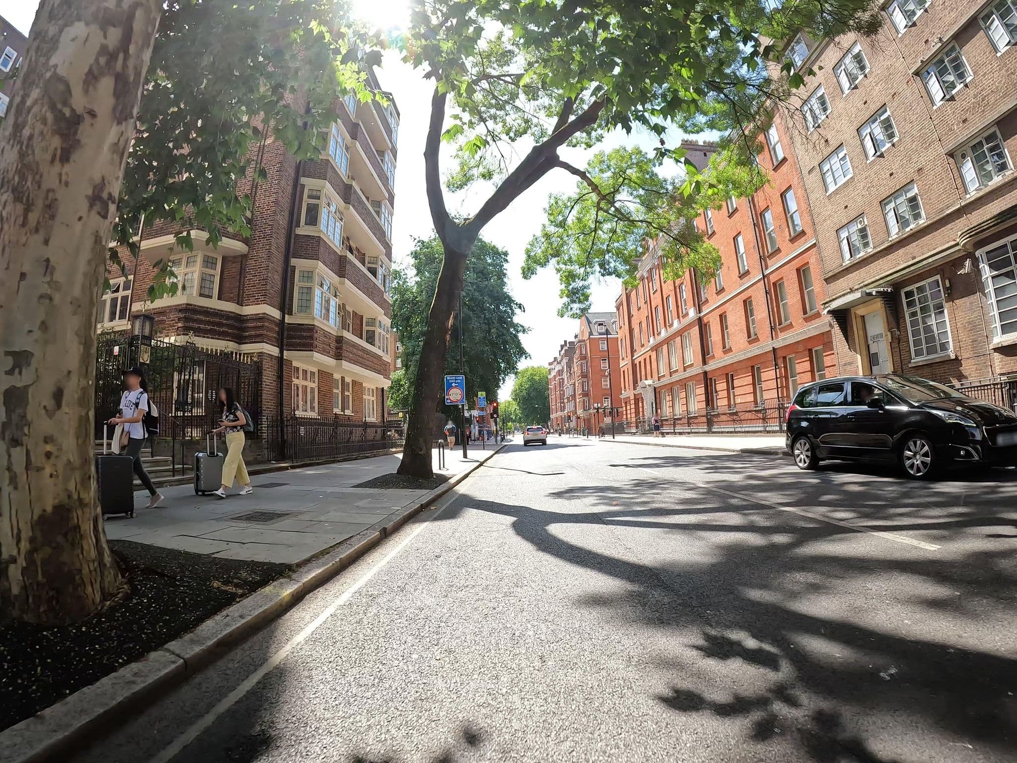 Street view near St Pancras Renaissance London Hotel, King's Cross — © erias (CC BY-SA · Mapillary)