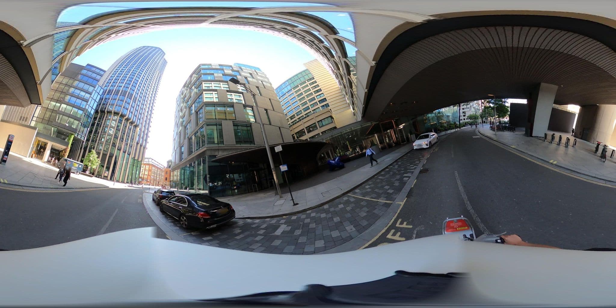 Street view near Sea Containers House, City of London — © NatchaponJ (CC BY-SA · Mapillary)