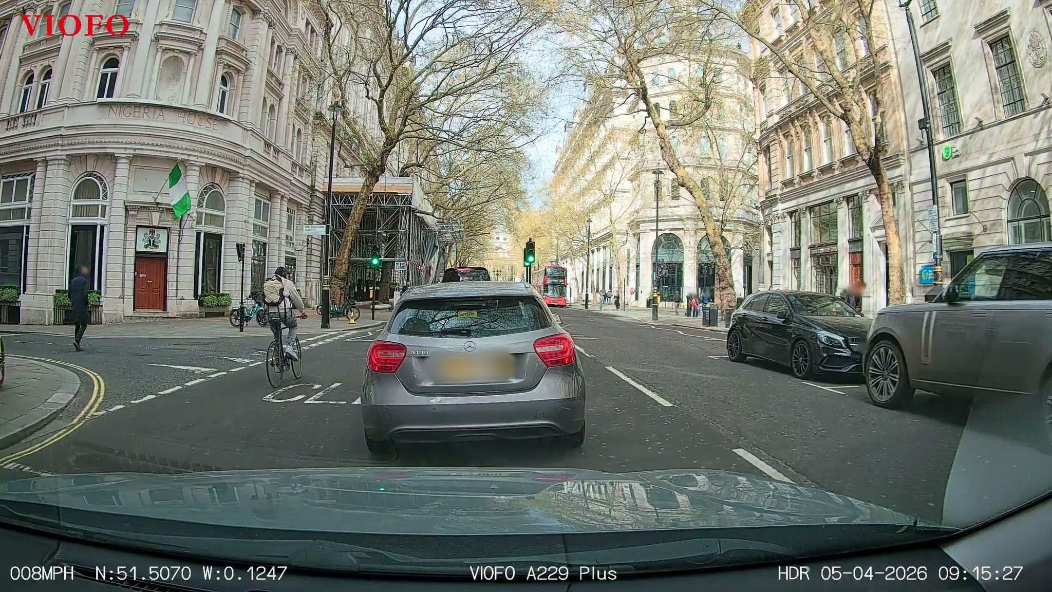 Street view near Citadines Trafalgar Square, London — © RyanBush (CC BY-SA · Mapillary)