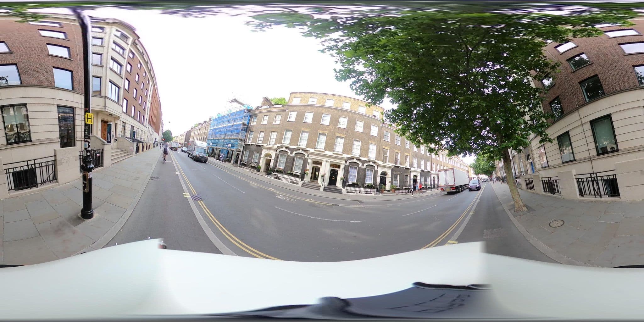 Street view near Ridgemount Hotel, Soho — © NatchaponJ (CC BY-SA · Mapillary)