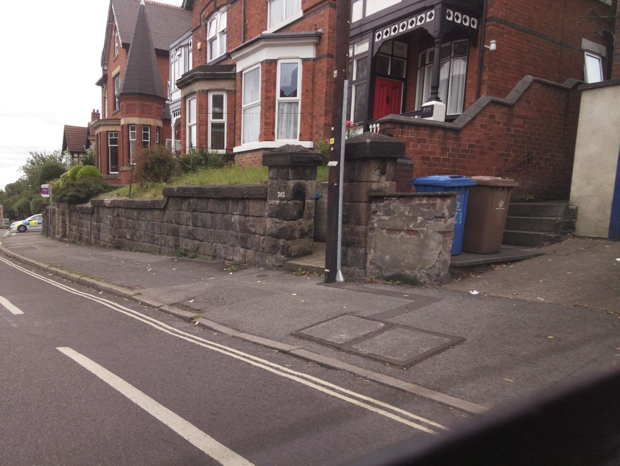 Street view near The Continental, Derby — © southglos (CC BY-SA · Mapillary)