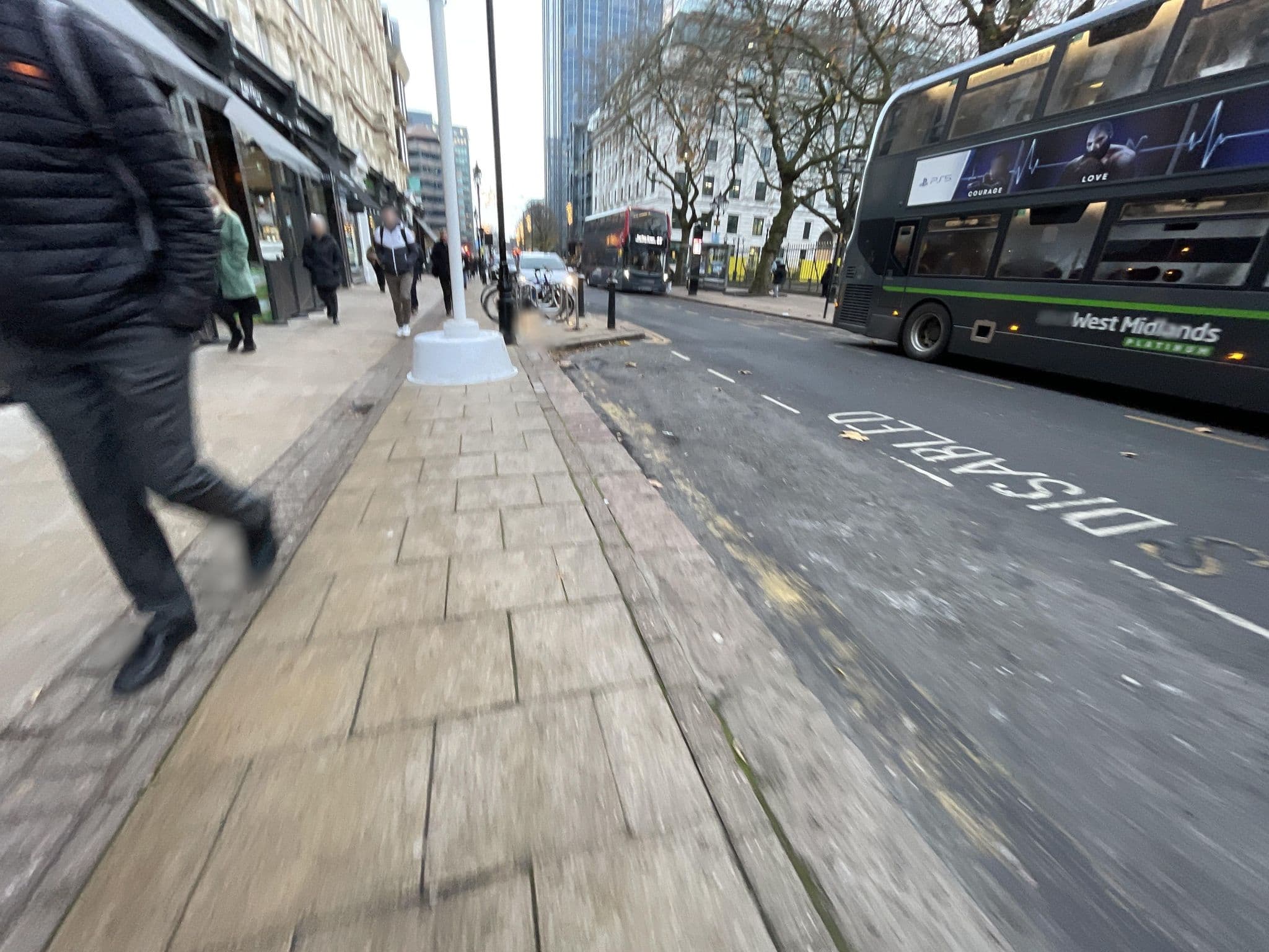 Street view near Grand Hotel, Birmingham
