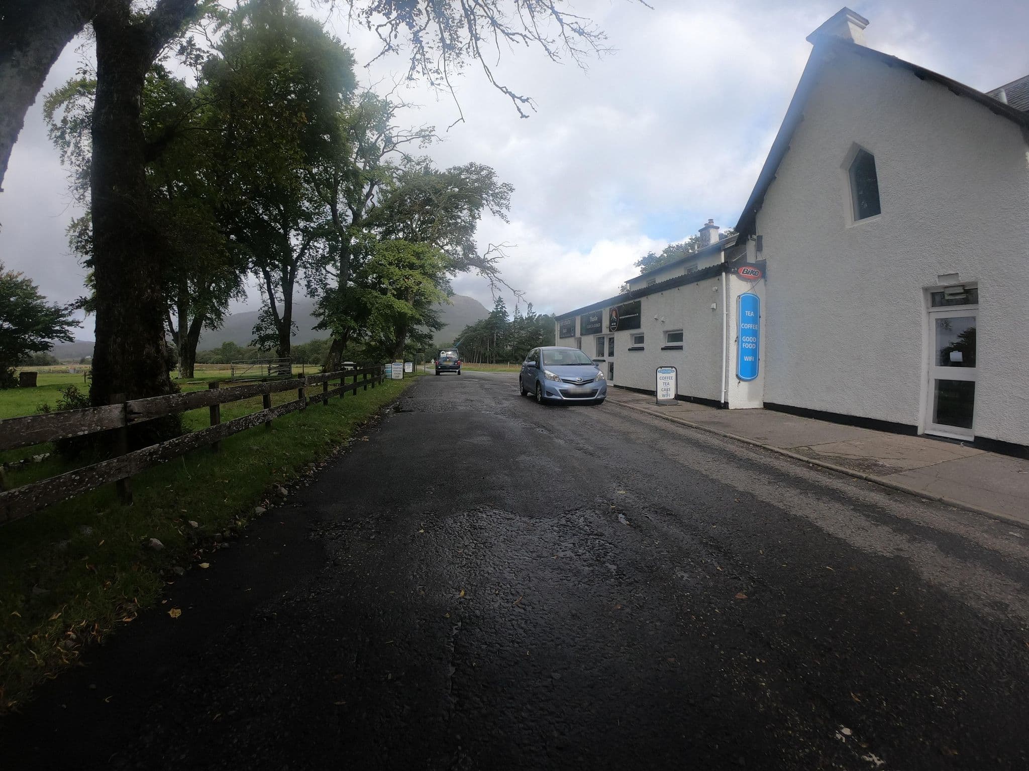 Street view near Strathcarron Hotel, Ullapool