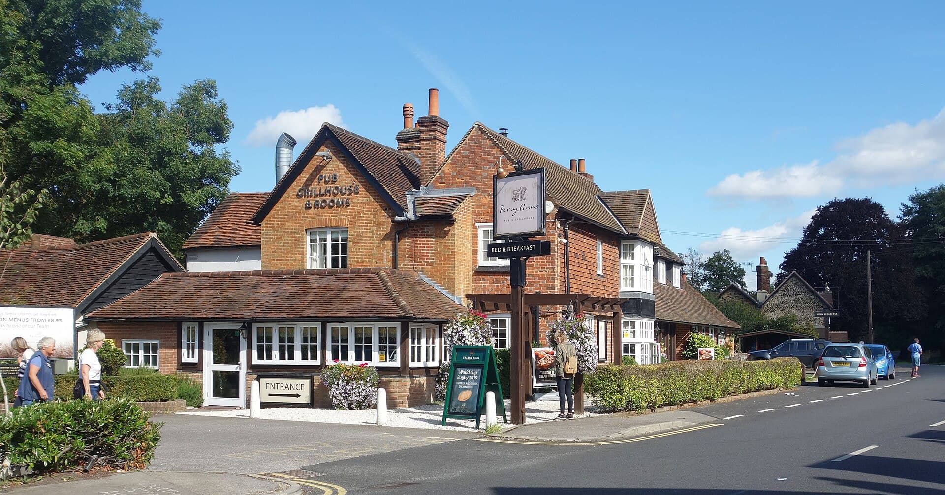 Percy arms (via Wikimedia Commons, CC BY-SA 2.0)
