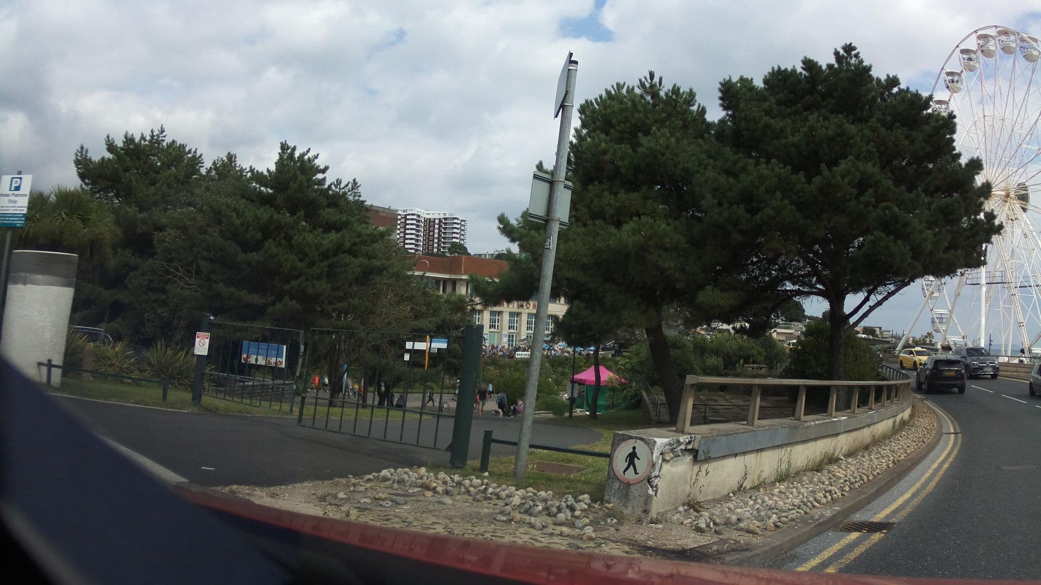 Street view near The Hermitage Hotel, Bournemouth