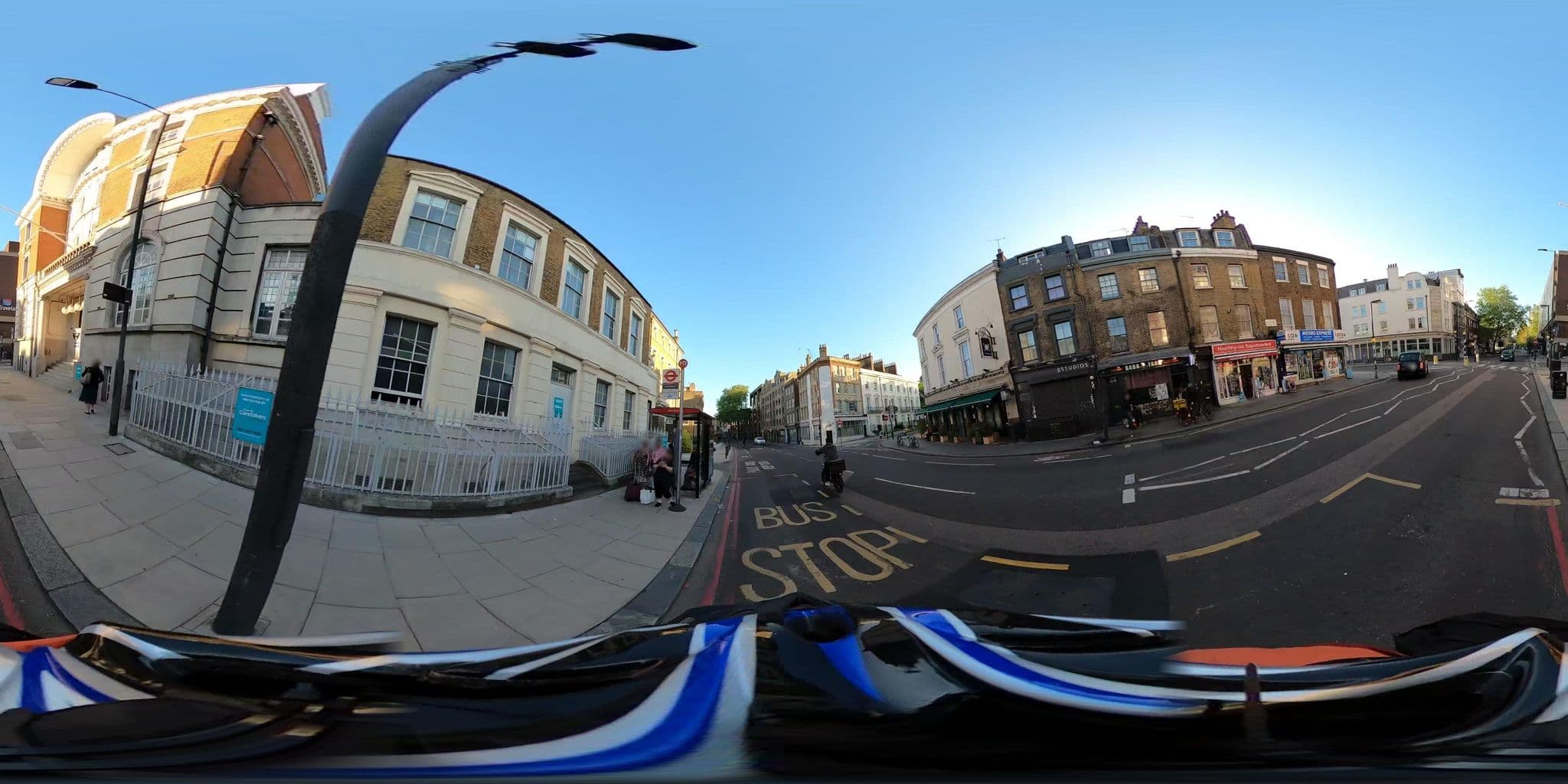 Street view near Clink78, King's Cross — © asturksever (CC BY-SA · Mapillary)