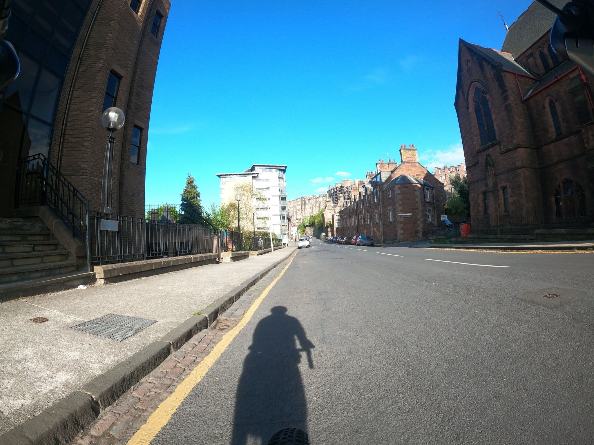 Street view near Belford Hostel, Edinburgh