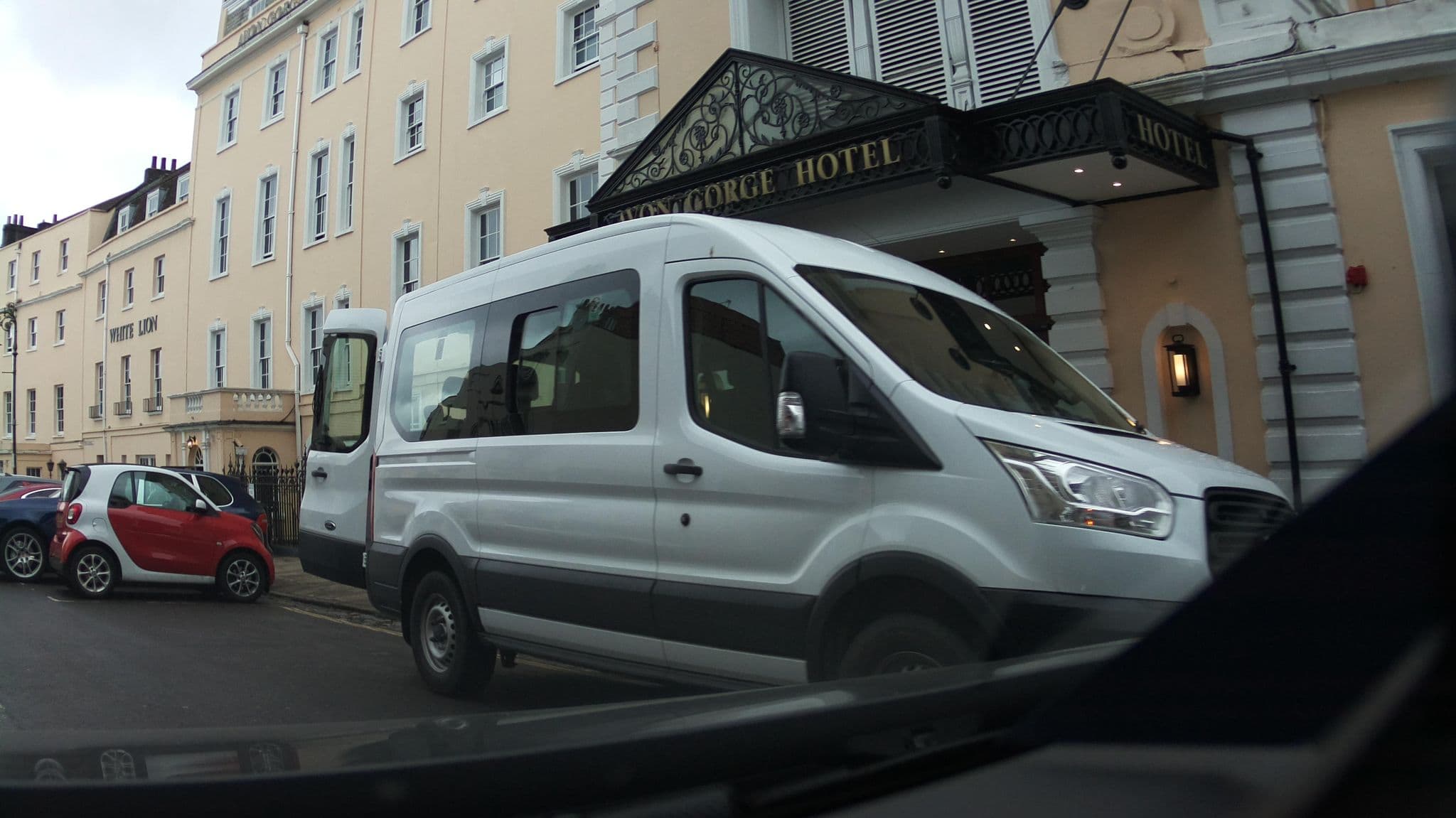 Street view near Avon Gorge Hotel, Bristol