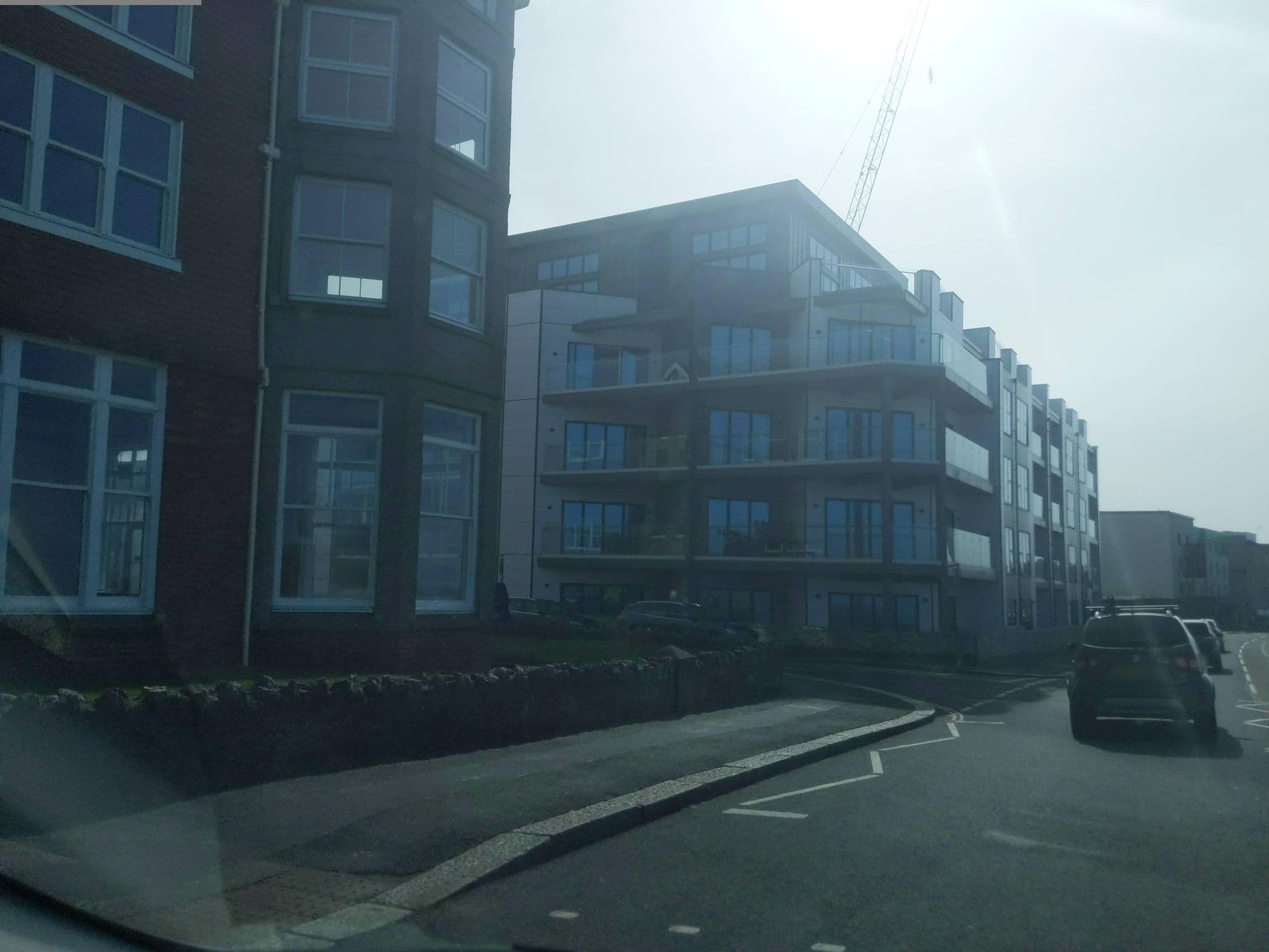 Street view near Hotel Bristol, Newquay