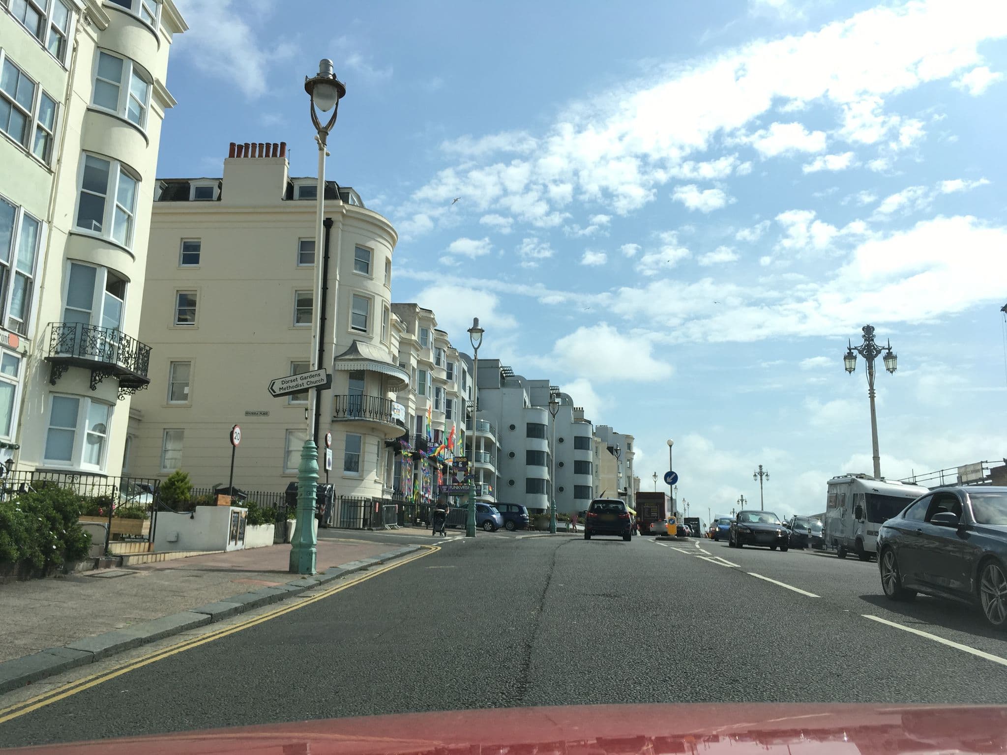 Street view near The Atlantic Seafront, Brighton — © southglos (CC BY-SA · Mapillary)