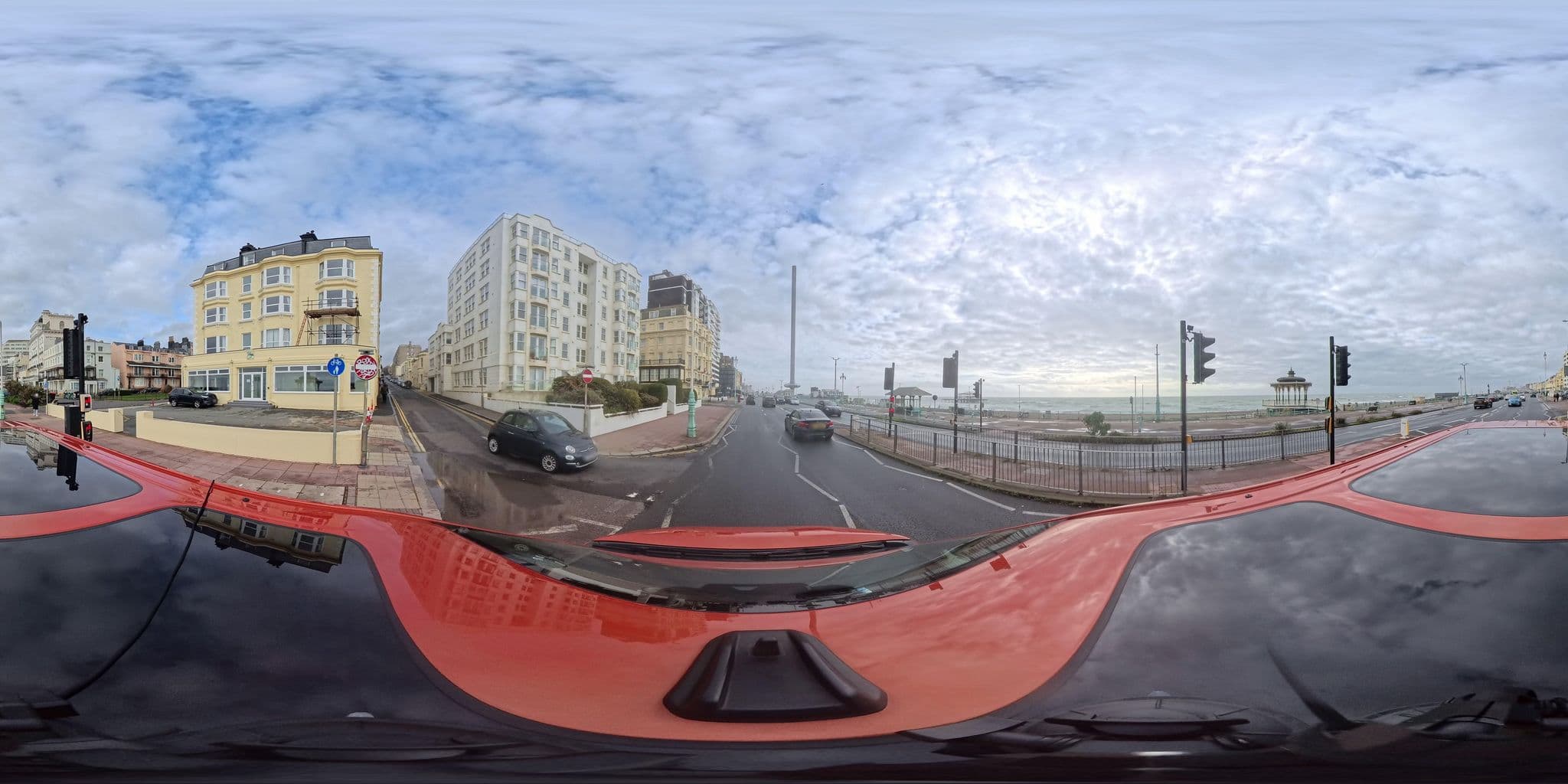 Street view near Brighton Hotel, Brighton