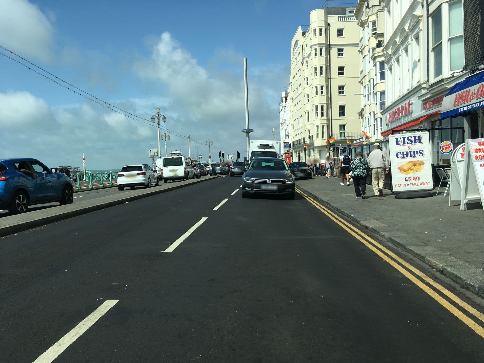 Street view near Hotel du Vin, Brighton