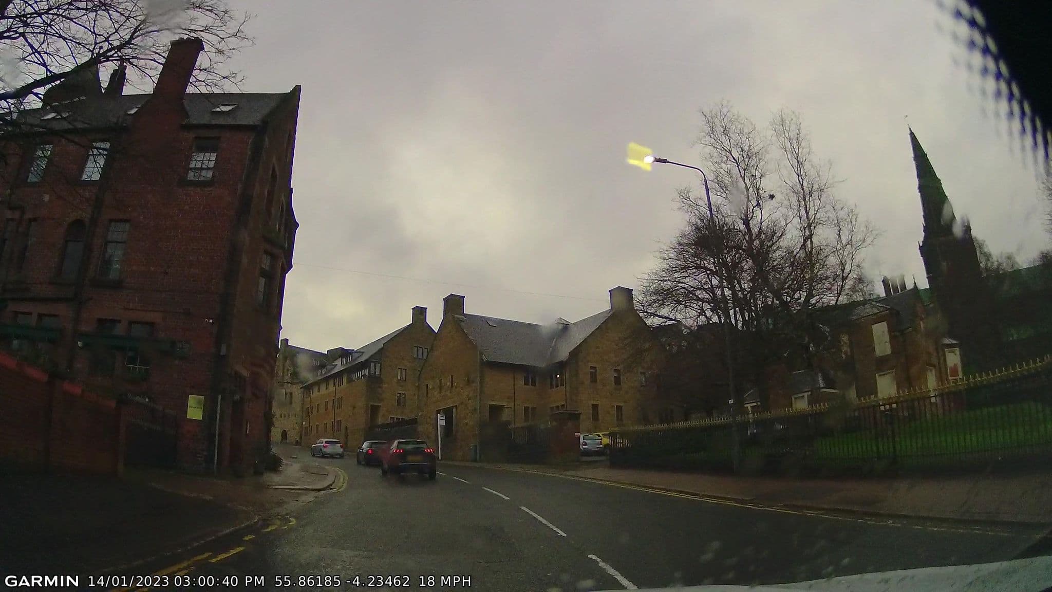 Street view near Cathedral House Hotel, Glasgow — © gmc (CC BY-SA · Mapillary)