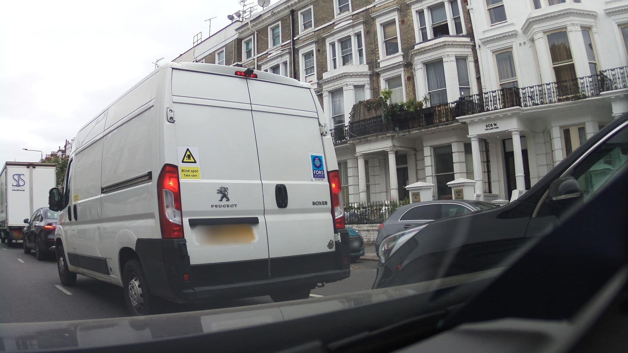 Street view near Kensington Suite Hotel, Shepherds Bush — © southglos (CC BY-SA · Mapillary)