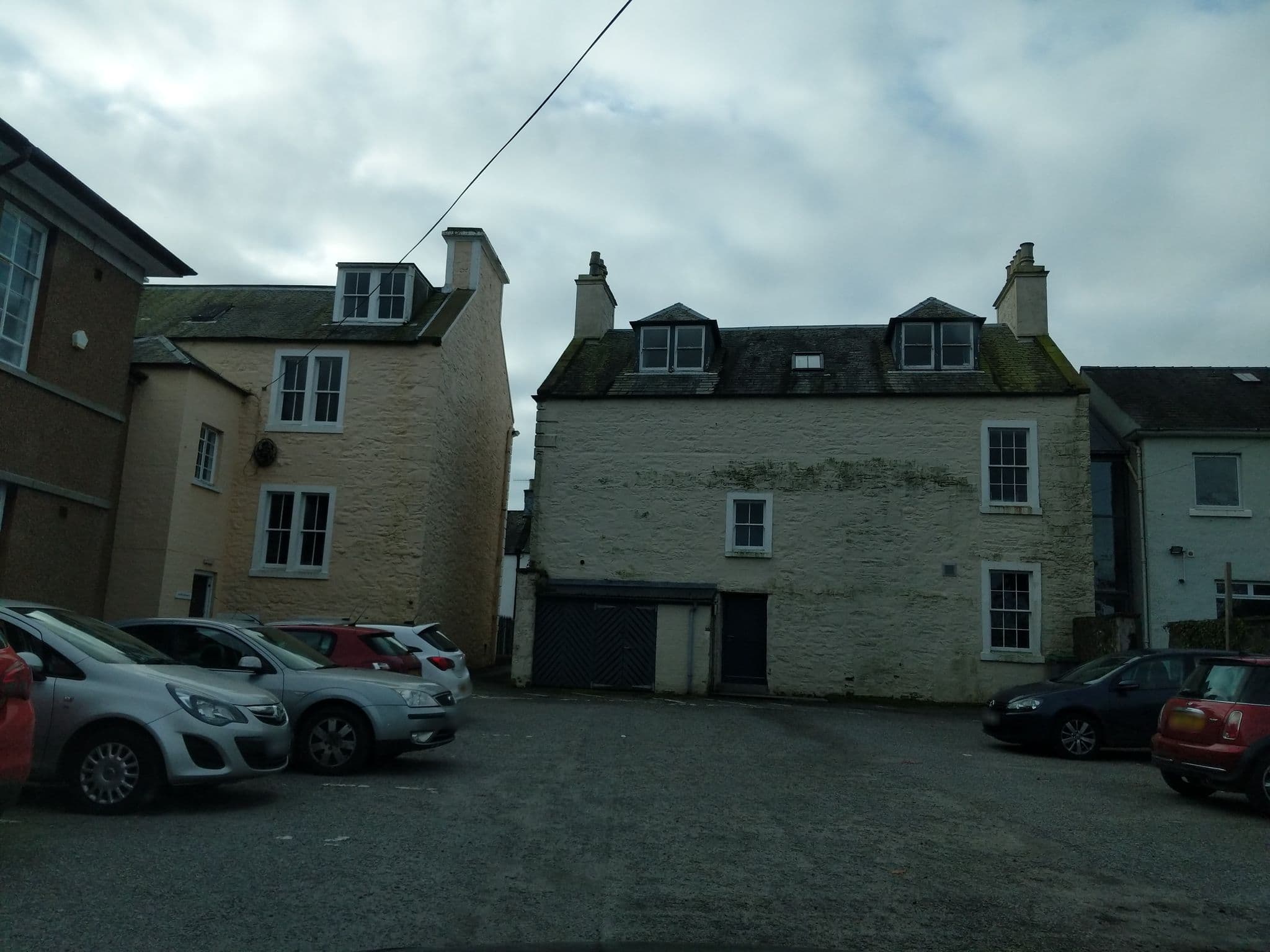 Street view near Selkirk Arms Hotel, Kirkcudbright — © ccbb7766 (CC BY-SA · Mapillary)
