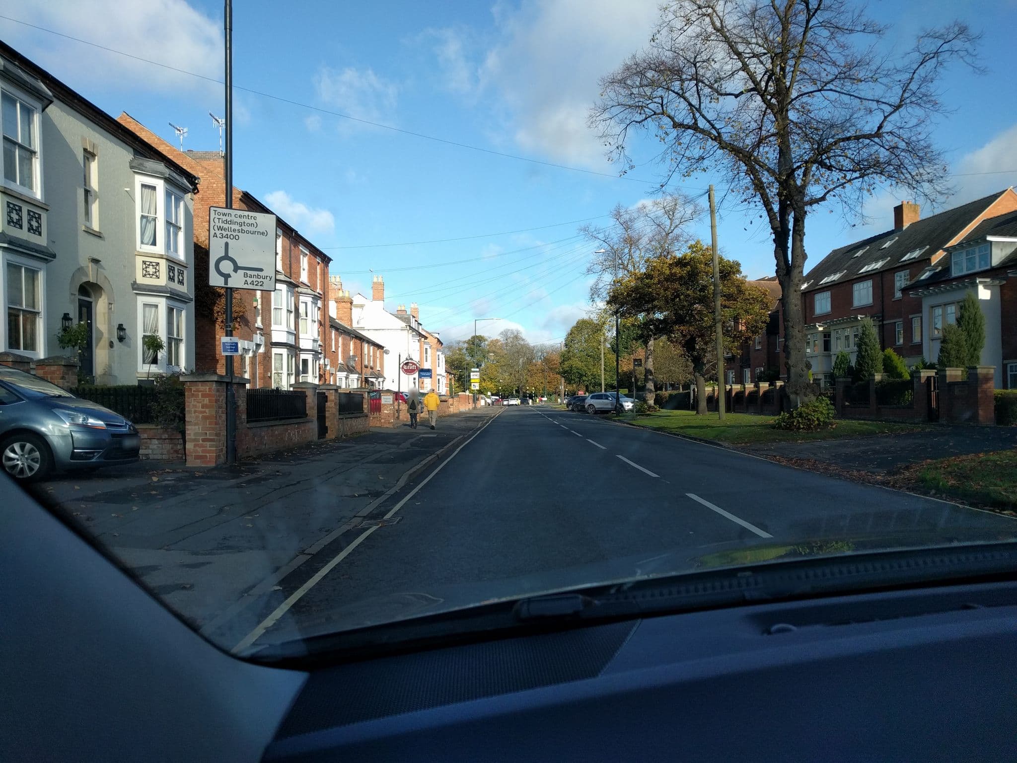 Street view near Midsummer House, Stratford-upon-Avon — © ebel (CC BY-SA · Mapillary)