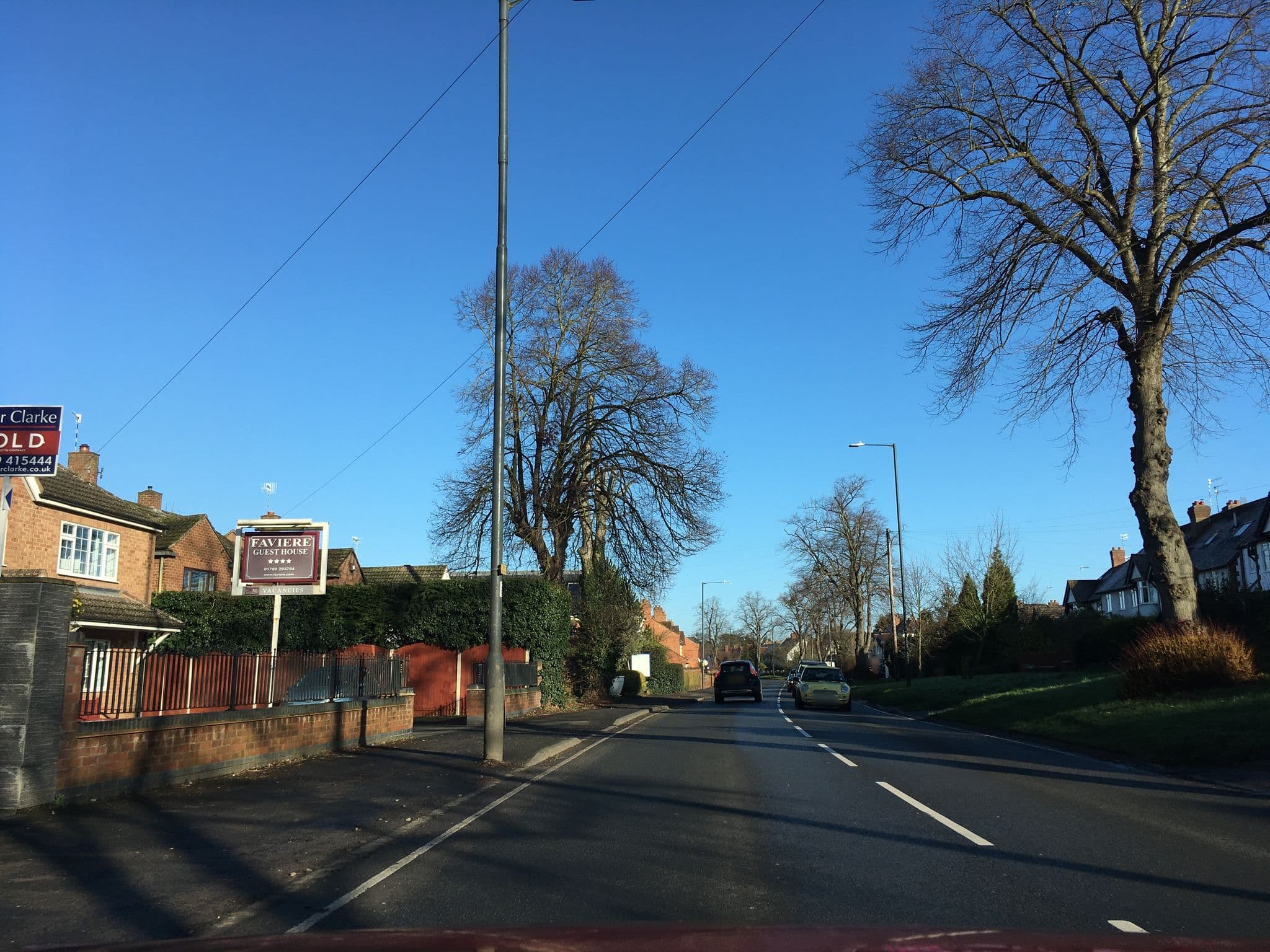 Street view near Faviere Guest House, Stratford-upon-Avon — © southglos (CC BY-SA · Mapillary)
