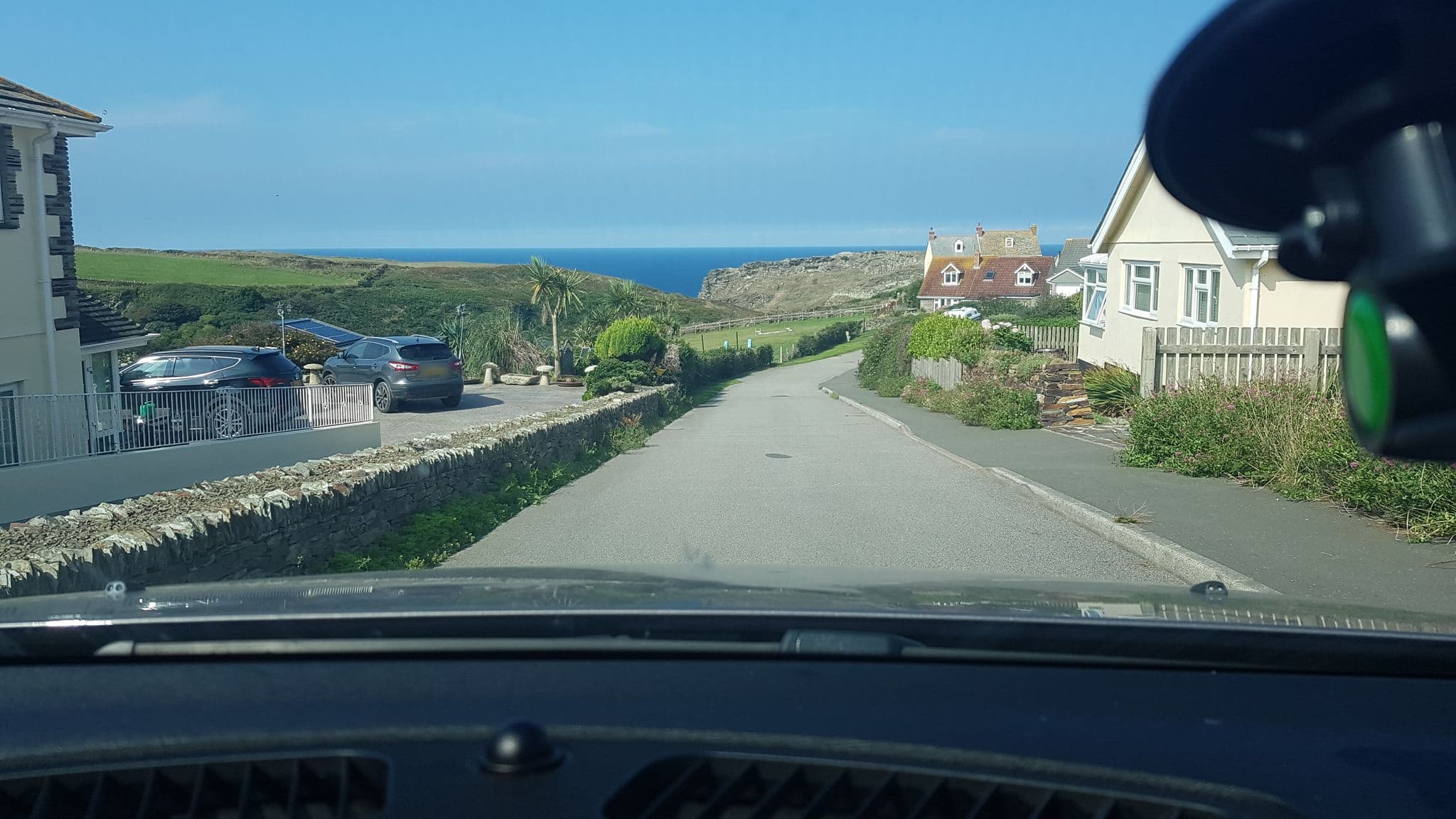 Street view near The Avalon, Tintagel — © themadcabbie (CC BY-SA · Mapillary)
